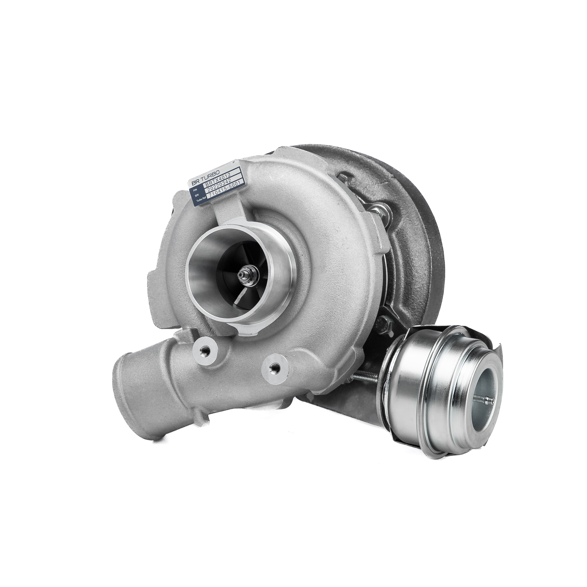 BR Turbo BRTX4012: Turbocharger NEW BR TURBO TURBOCHARGER WITH GASKET KIT incl. Magnetische koppeling