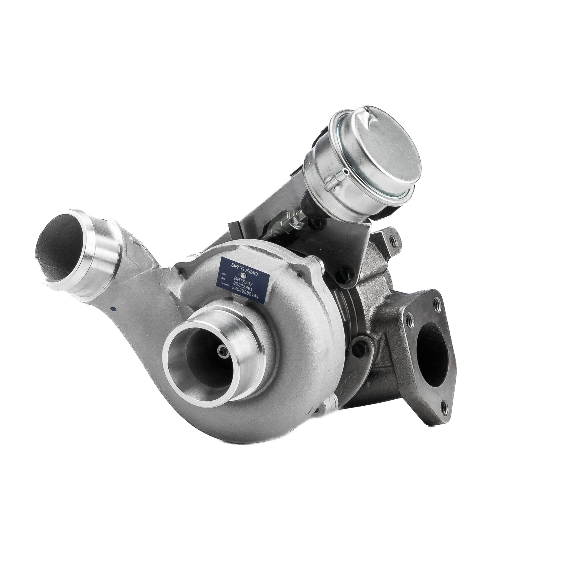 BR Turbo BRTX507: Turbolader NEW BR TURBO TURBOCHARGER WITH GASKET KIT inkl. Dichtungssatz