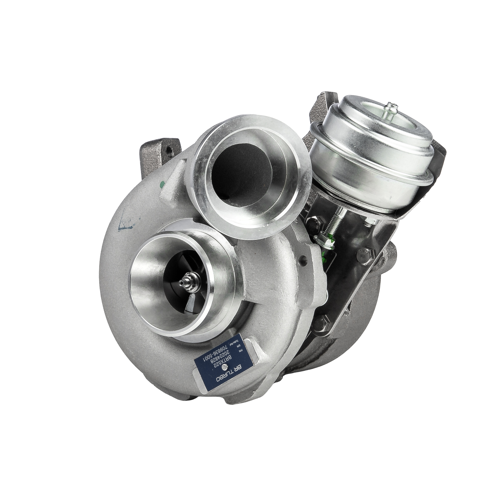 BR Turbo BRTX522: Turbosprężarka NEW BR TURBO TURBOCHARGER WITH GASKET KIT zawiera komplet uszczelek