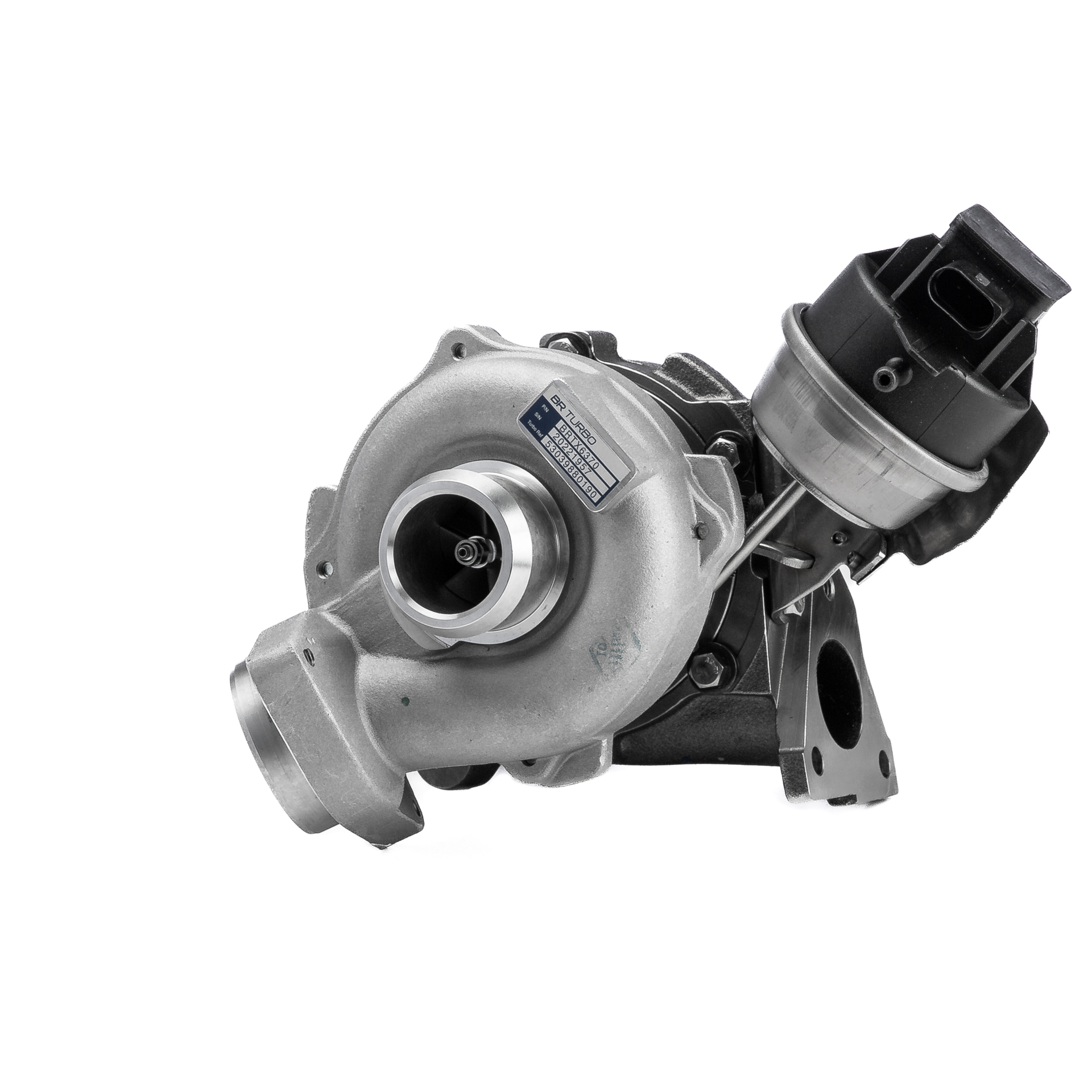 BR Turbo BRTX6370: Turbosprężarka NEW BR TURBO TURBOCHARGER WITH GASKET KIT zawiera komplet uszczelek