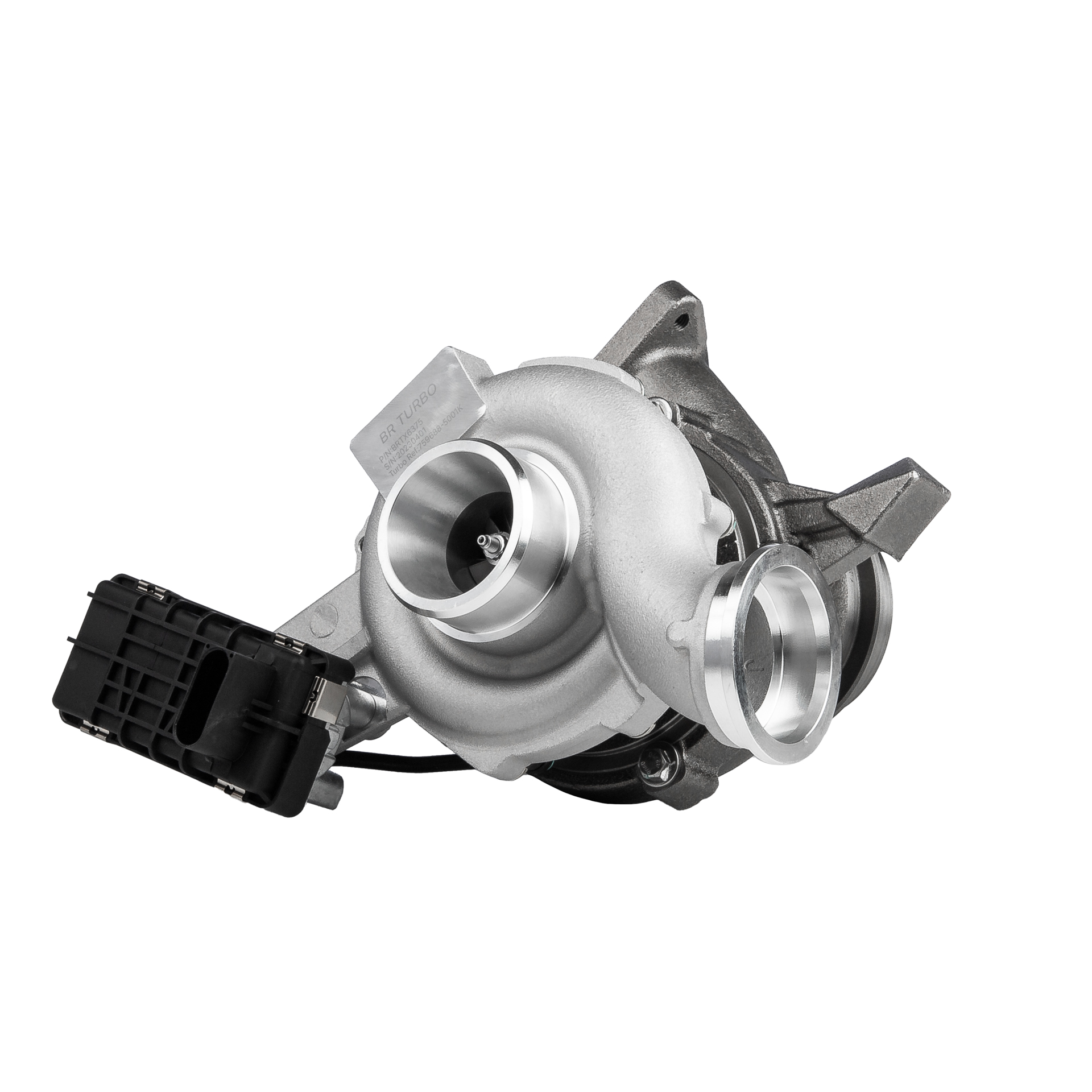 BR Turbo BRTX6375: Turbocharger NEW BR TURBO TURBOCHARGER WITH GASKET KIT incl. Magnetische koppeling