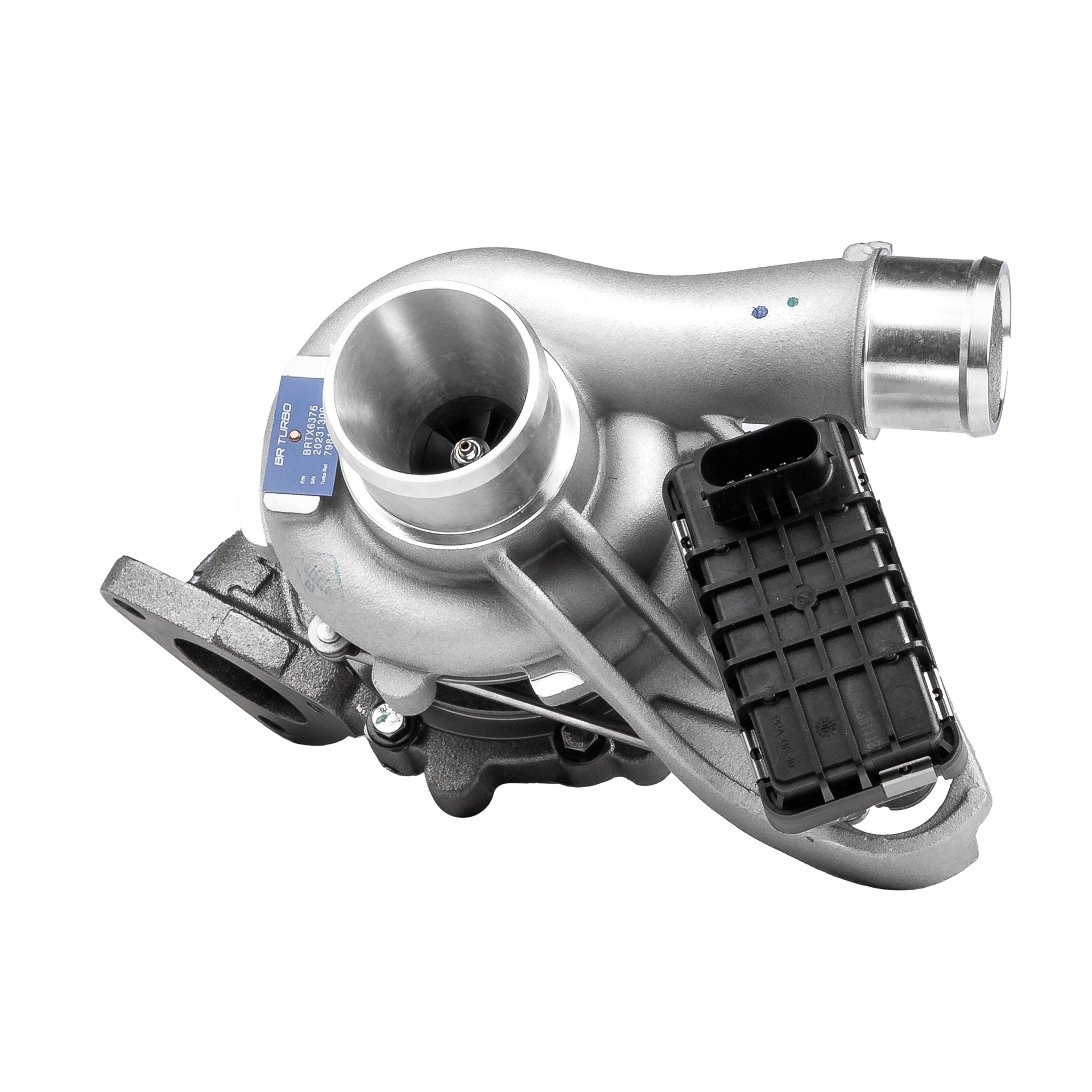 BR Turbo BRTX6376: Turbosprężarka NEW BR TURBO TURBOCHARGER WITH GASKET KIT zawiera komplet uszczelek