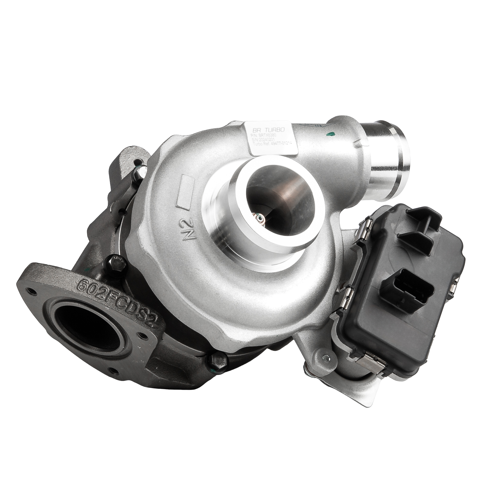BR Turbo BRTX6380: Turbolader NEW BR TURBO TURBOCHARGER WITH GASKET KIT inkl. Dichtungssatz