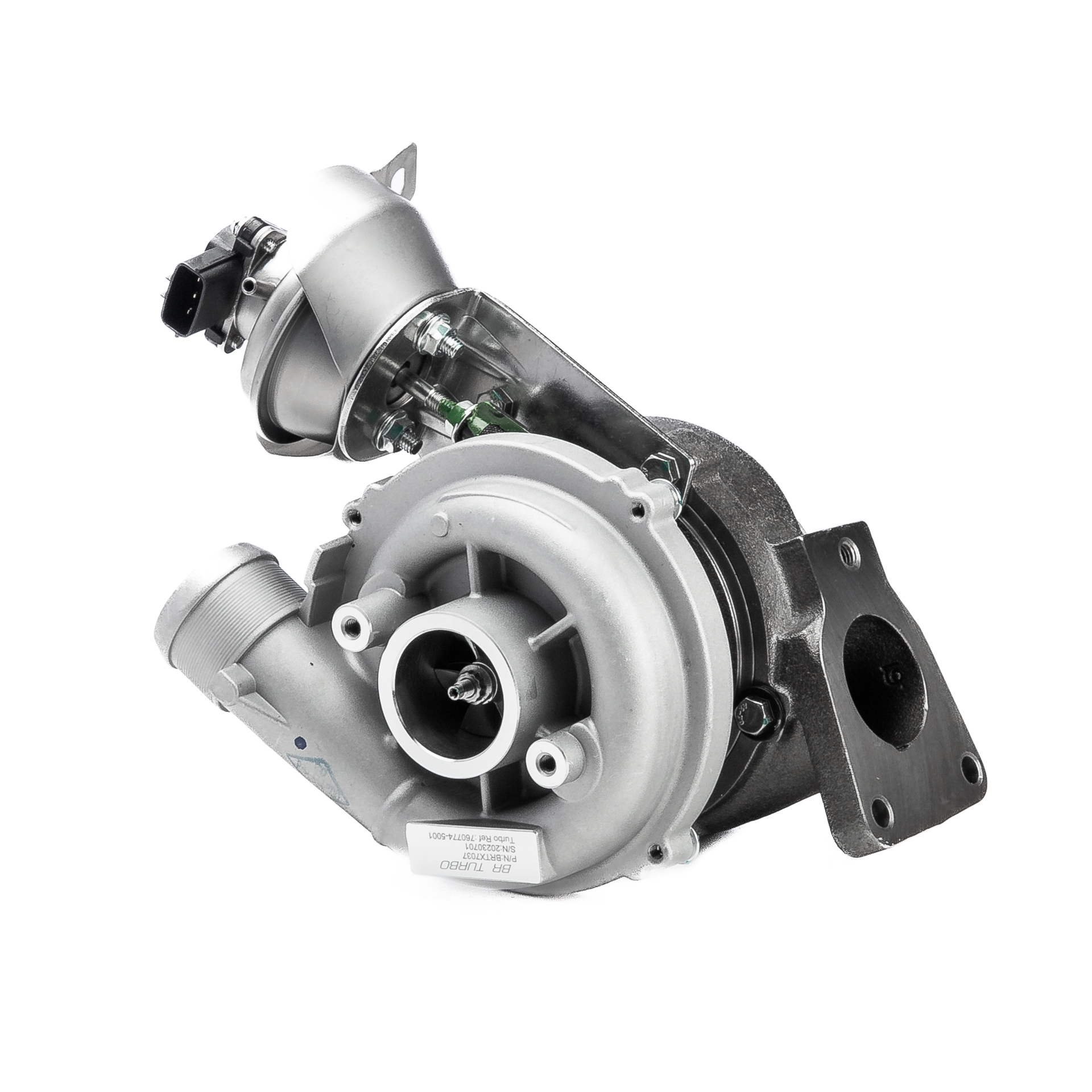 BR Turbo BRTX7037 Turbokompresorius FORD C-MAX (DM2) 136 AG dyzelinas kaina