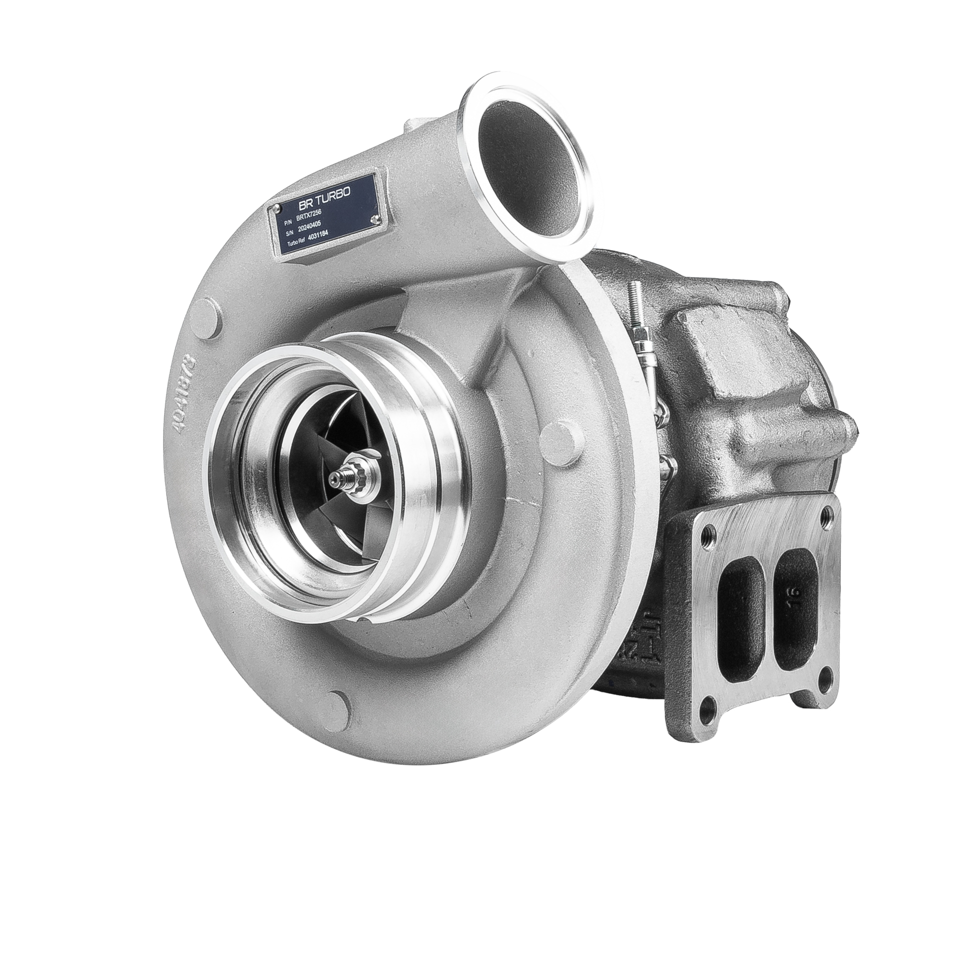 BR Turbo BRTX7256: Turbocharger NEW BR TURBO TURBOCHARGER WITH GASKET KIT incl. Magnetische koppeling