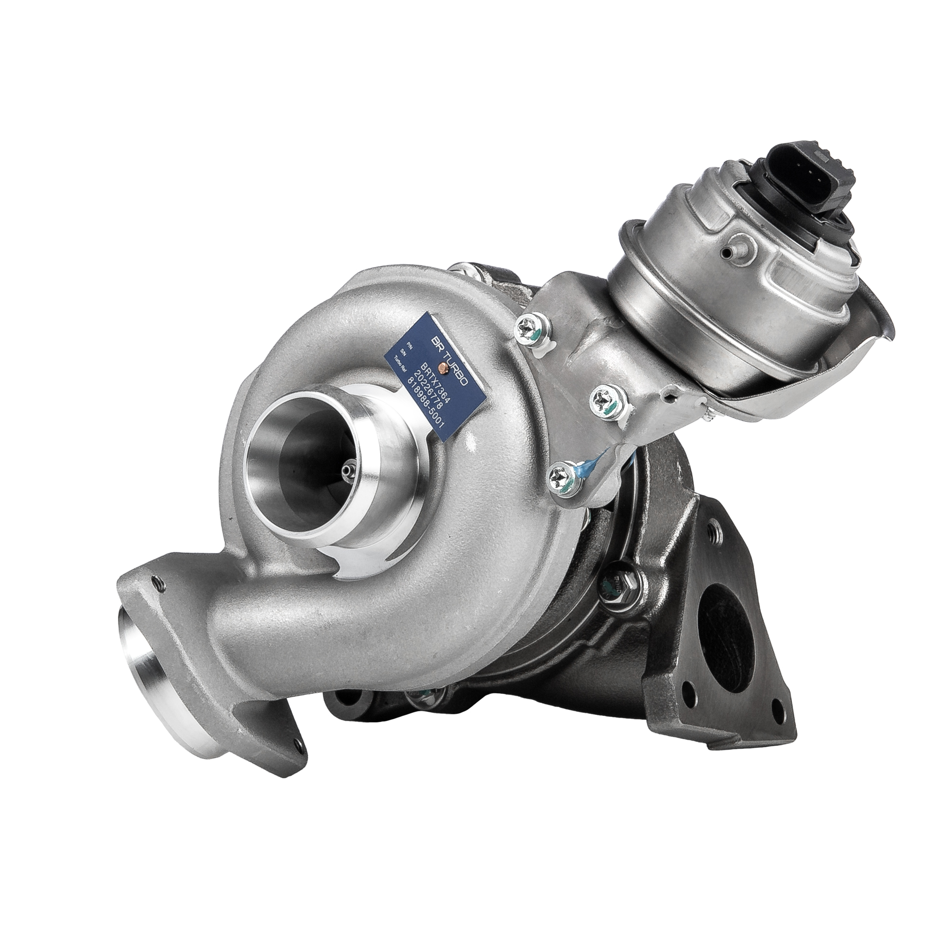 BR Turbo BRTX7364: Turbolader NEW BR TURBO TURBOCHARGER WITH GASKET KIT inkl. Dichtungssatz