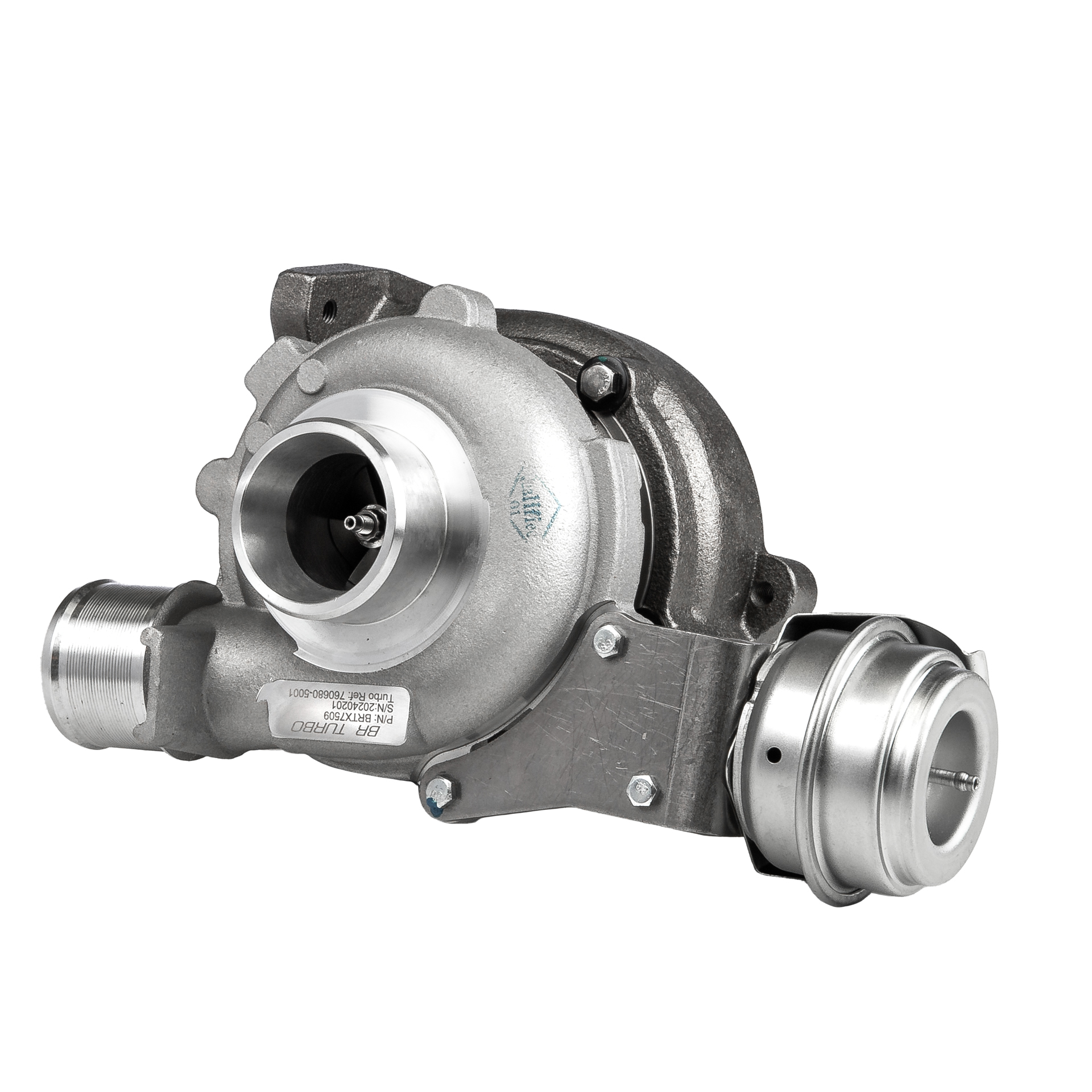 BR Turbo BRTX7509: Turbolader NEW BR TURBO TURBOCHARGER WITH GASKET KIT inkl. Dichtungssatz