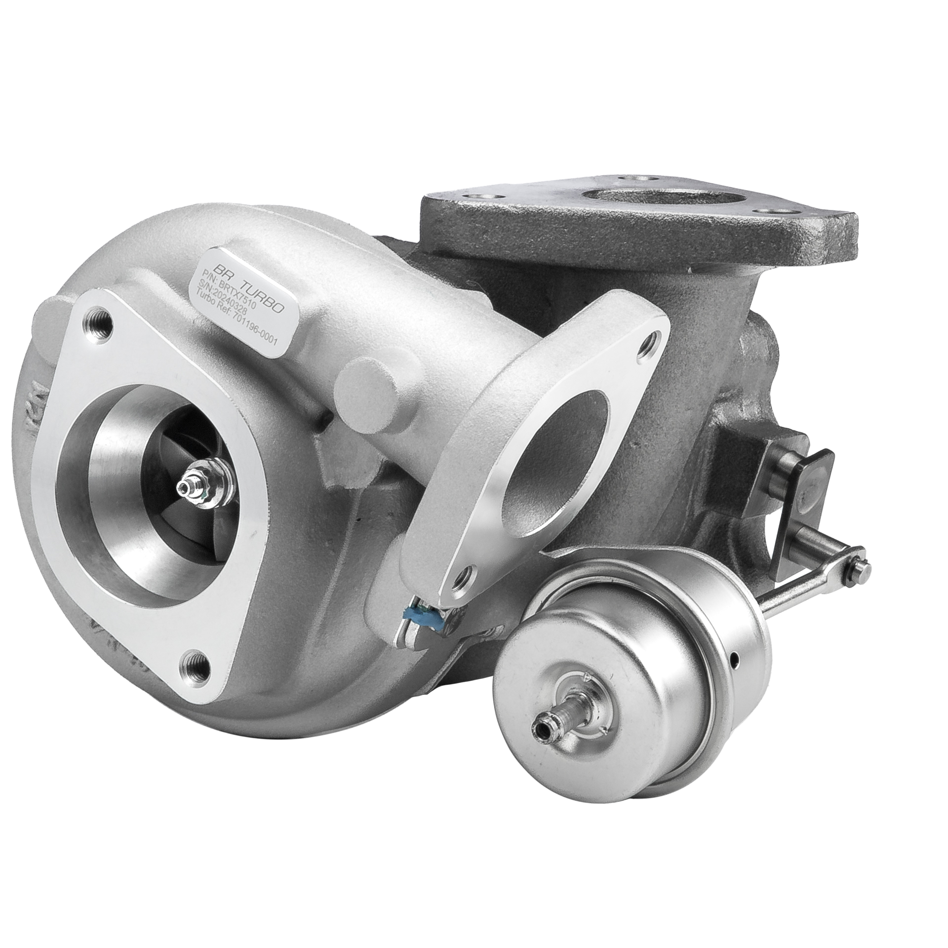 BR Turbo BRTX7510: Turbolader NEW BR TURBO TURBOCHARGER WITH GASKET KIT inkl. Dichtungssatz