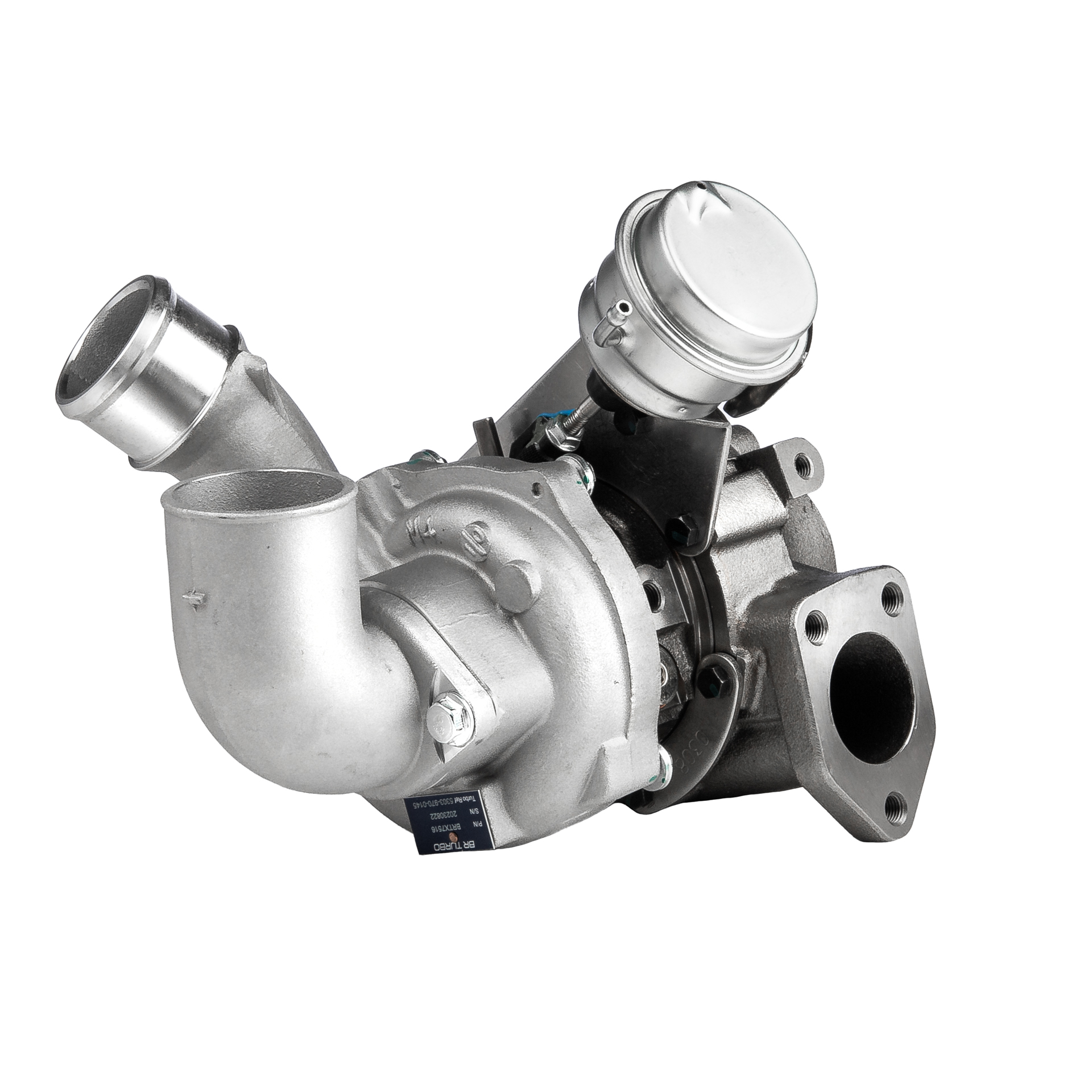 BR Turbo BRTX7516: Turbolader NEW BR TURBO TURBOCHARGER WITH GASKET KIT inkl. Dichtungssatz