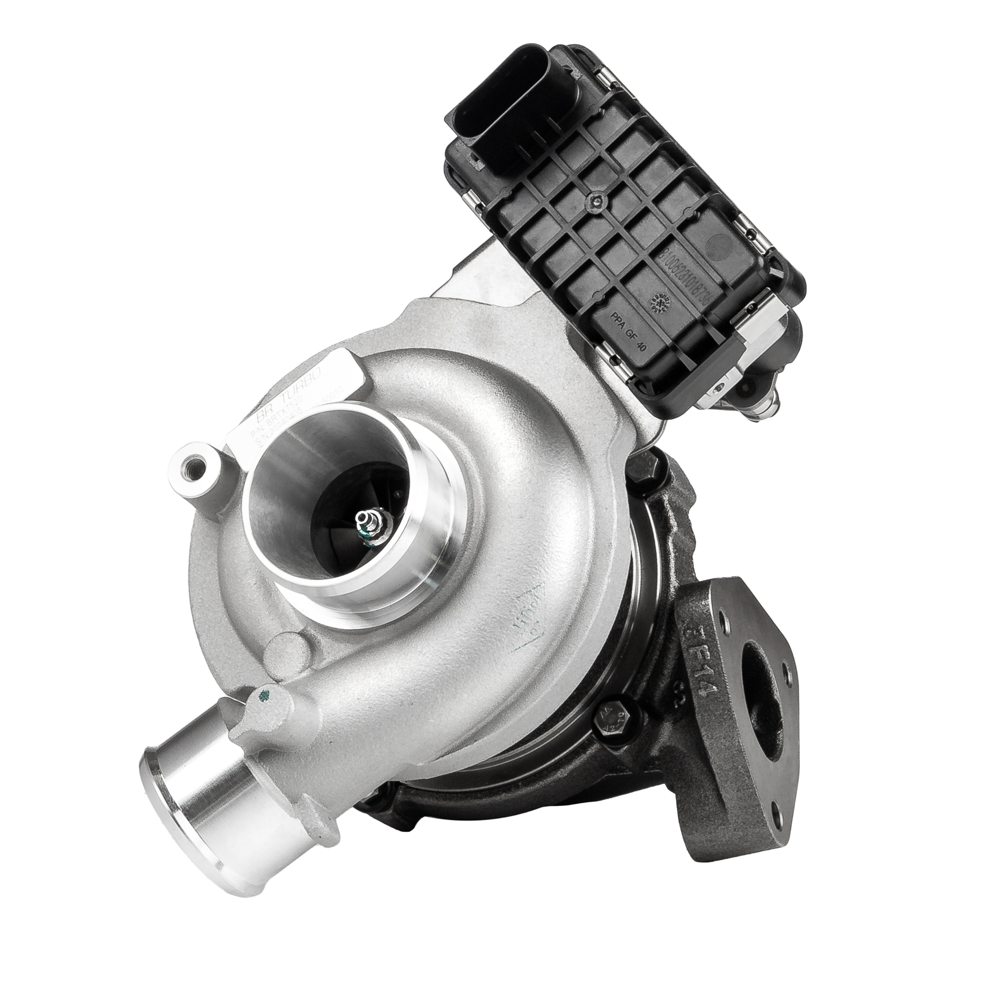 BR Turbo BRTX7520: Turbolader NEW BR TURBO TURBOCHARGER WITH GASKET KIT inkl. Dichtungssatz