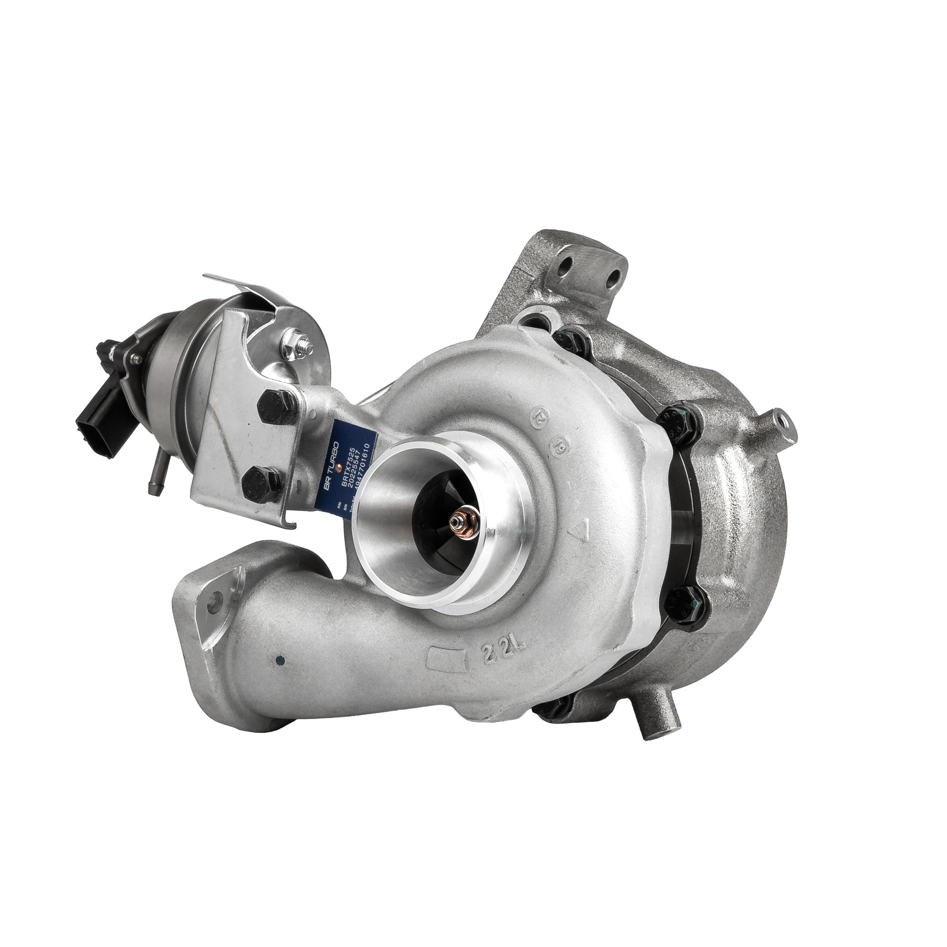 BR Turbo BRTX7525: Turbolader NEW BR TURBO TURBOCHARGER WITH GASKET KIT inkl. Dichtungssatz
