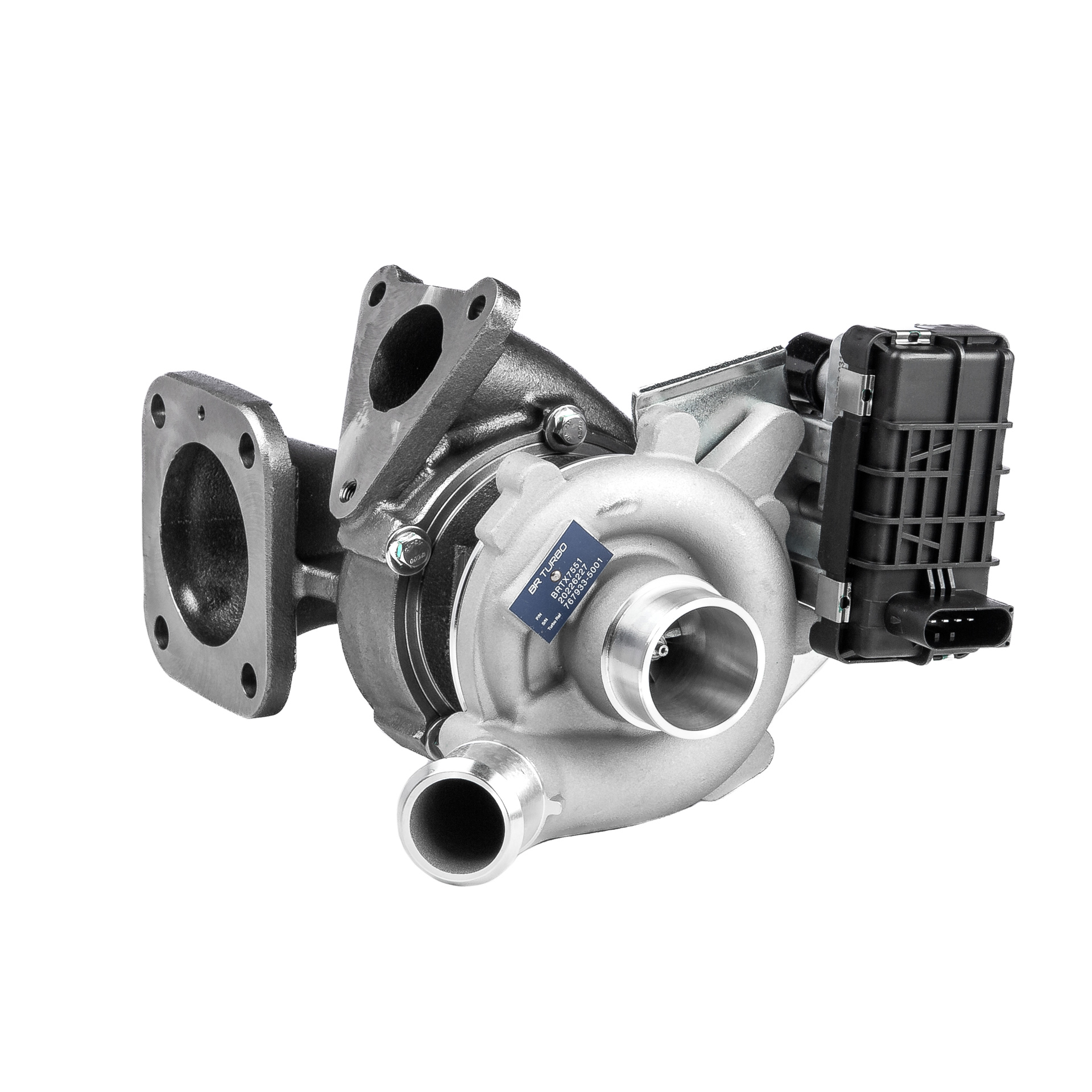 BR Turbo BRTX7551: Turbocompresor NEW BR TURBO TURBOCHARGER WITH GASKET KIT incl. kit de juntas