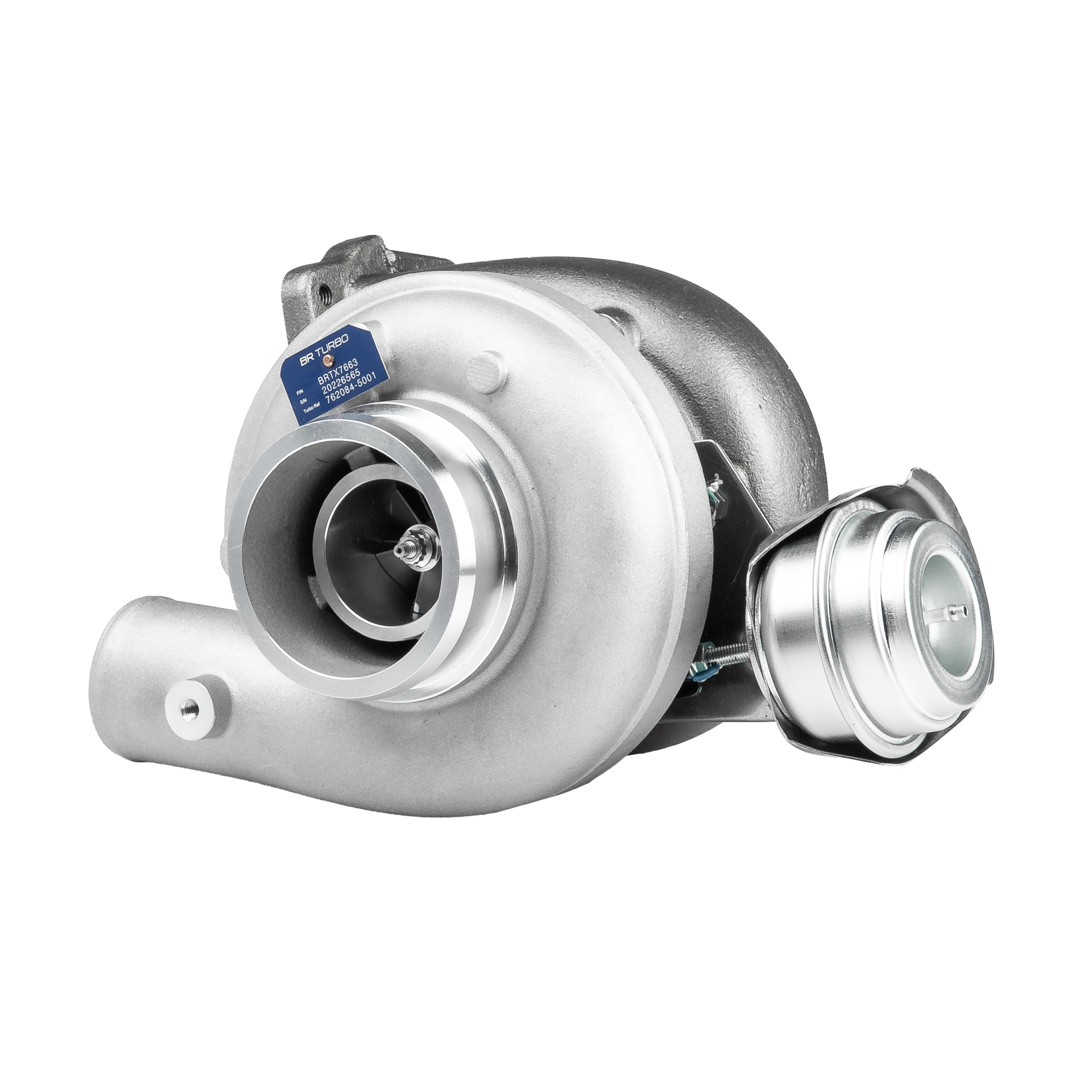 BR Turbo BRTX7663: Turbolader NEW BR TURBO TURBOCHARGER WITH GASKET KIT inkl. Dichtungssatz