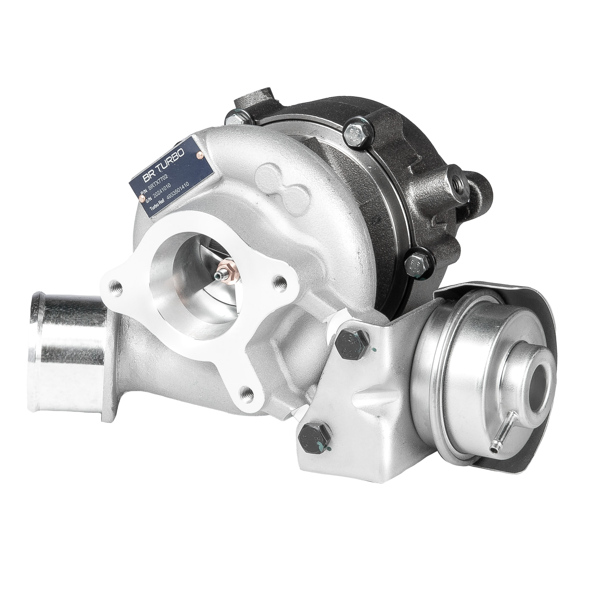 BR Turbo BRTX7702: Turbosprężarka NEW BR TURBO TURBOCHARGER WITH GASKET KIT zawiera komplet uszczelek