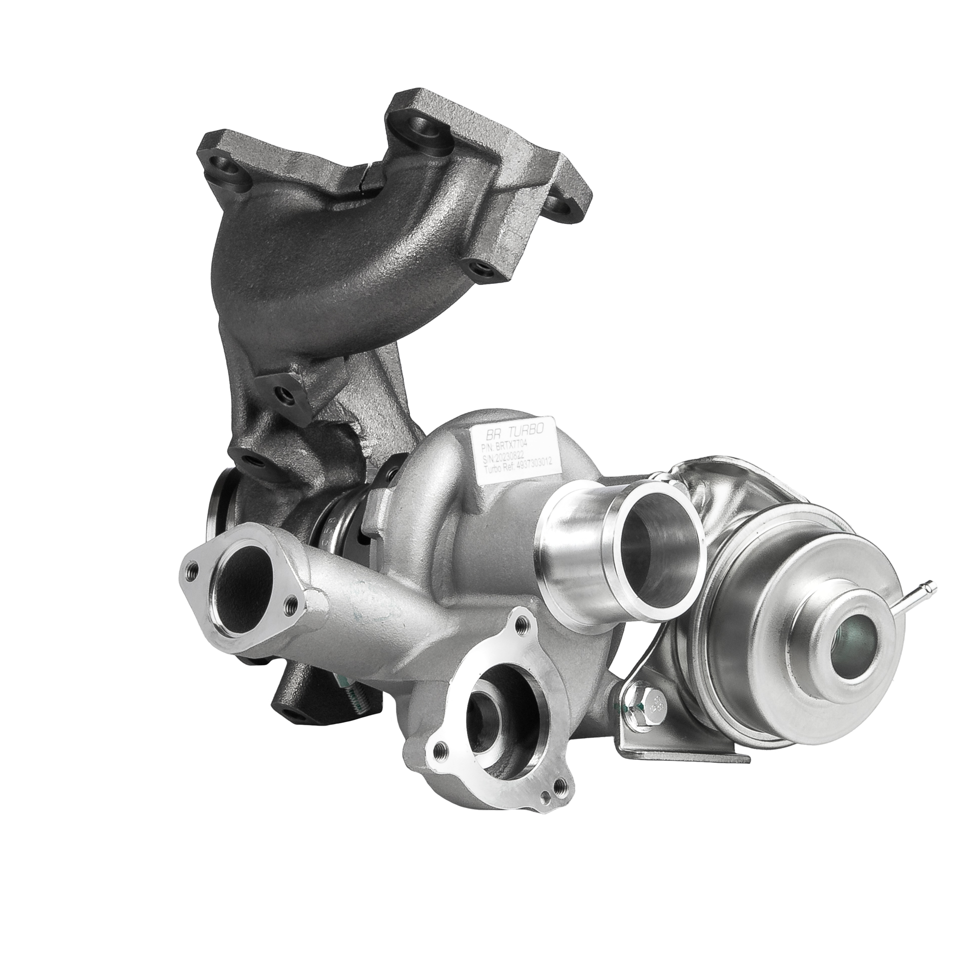 BR Turbo BRTX7704: Turbolader NEW BR TURBO TURBOCHARGER WITH GASKET KIT inkl. Dichtungssatz