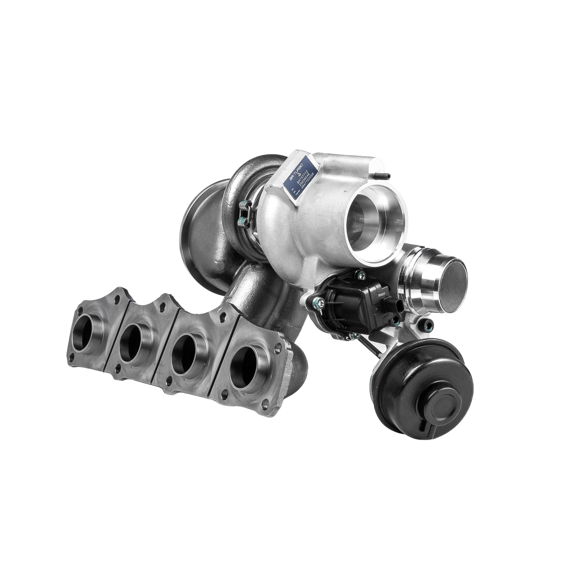 BR Turbo BRTX7712: Turbolader NEW BR TURBO TURBOCHARGER WITH GASKET KIT inkl. Dichtungssatz