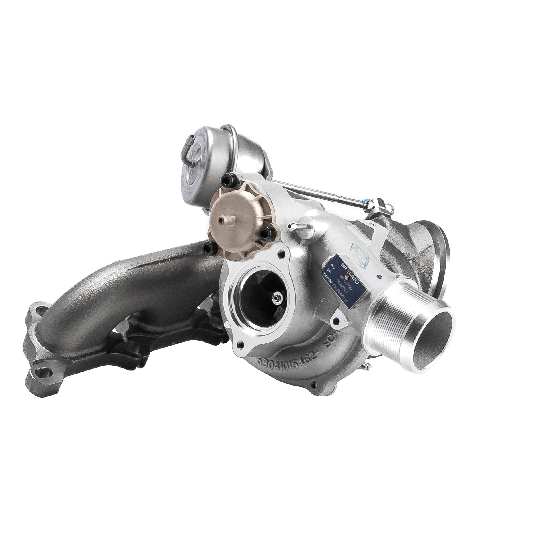 BR Turbo BRTX7729: Turbolader NEW BR TURBO TURBOCHARGER WITH GASKET KIT inkl. Dichtungssatz