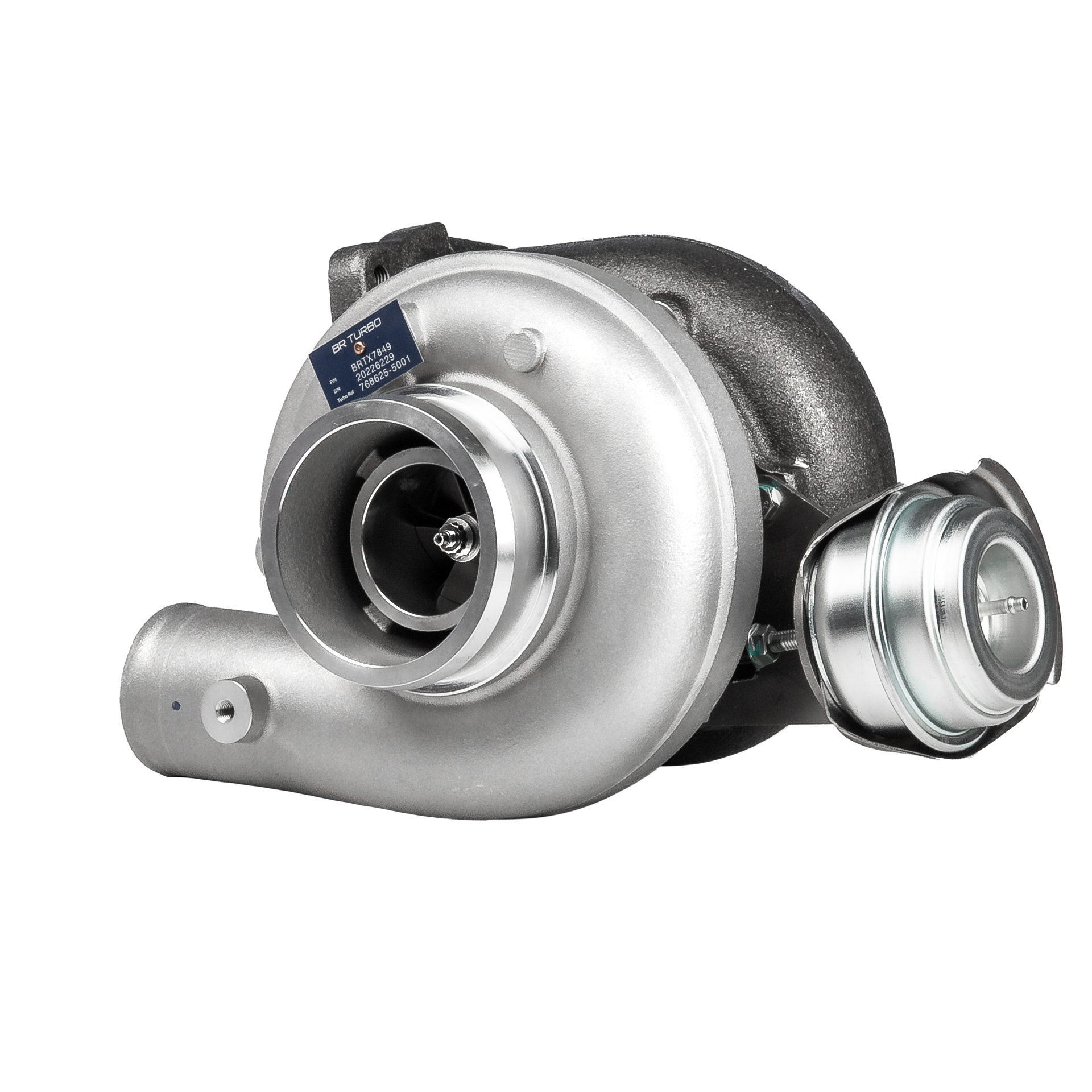 BR Turbo BRTX7849: Turbolader NEW BR TURBO TURBOCHARGER WITH GASKET KIT inkl. Dichtungssatz