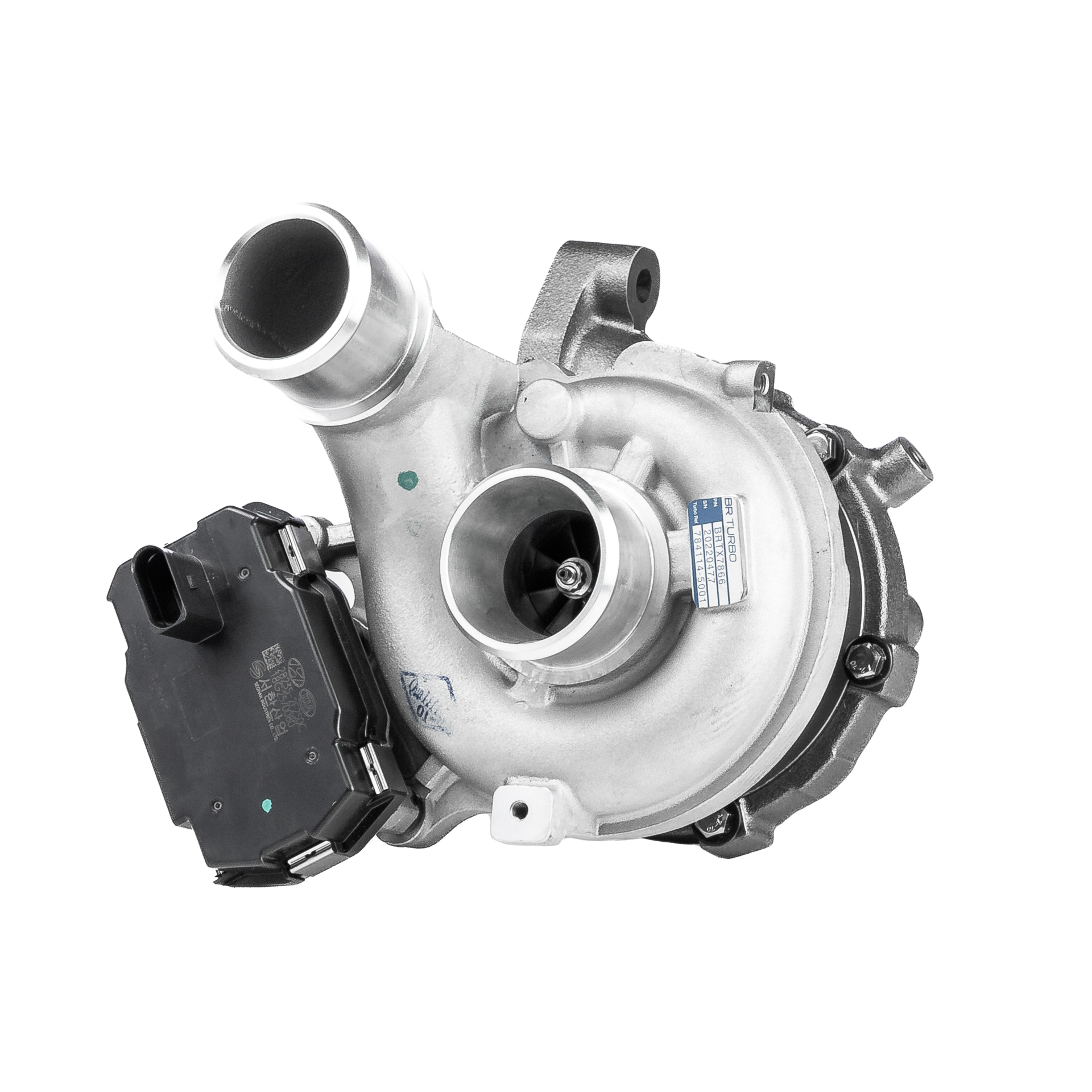 BR Turbo BRTX7866: Turbolader NEW BR TURBO TURBOCHARGER WITH GASKET KIT inkl. Dichtungssatz
