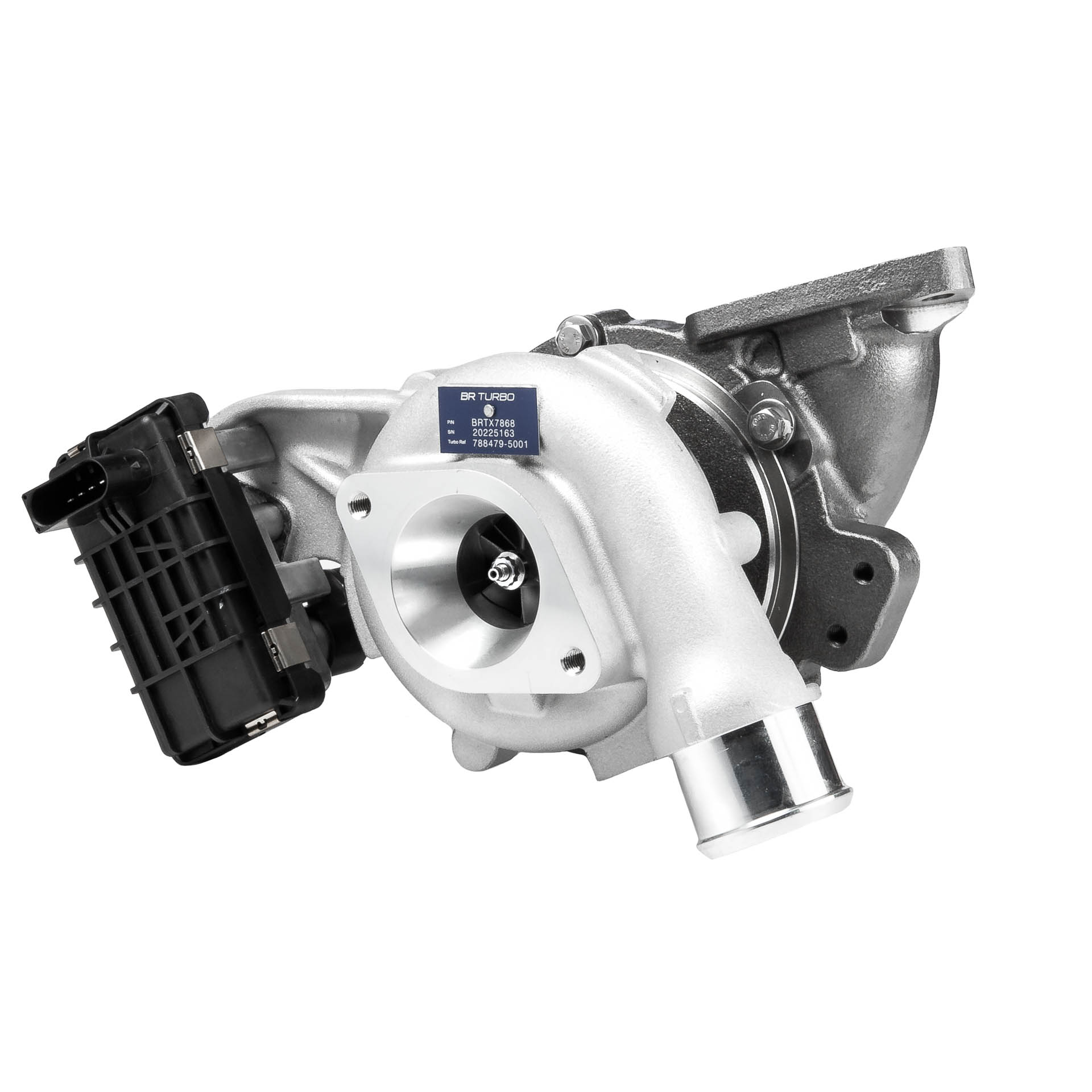 BR Turbo BRTX7868: Turbolader NEW BR TURBO TURBOCHARGER WITH GASKET KIT inkl. Dichtungssatz
