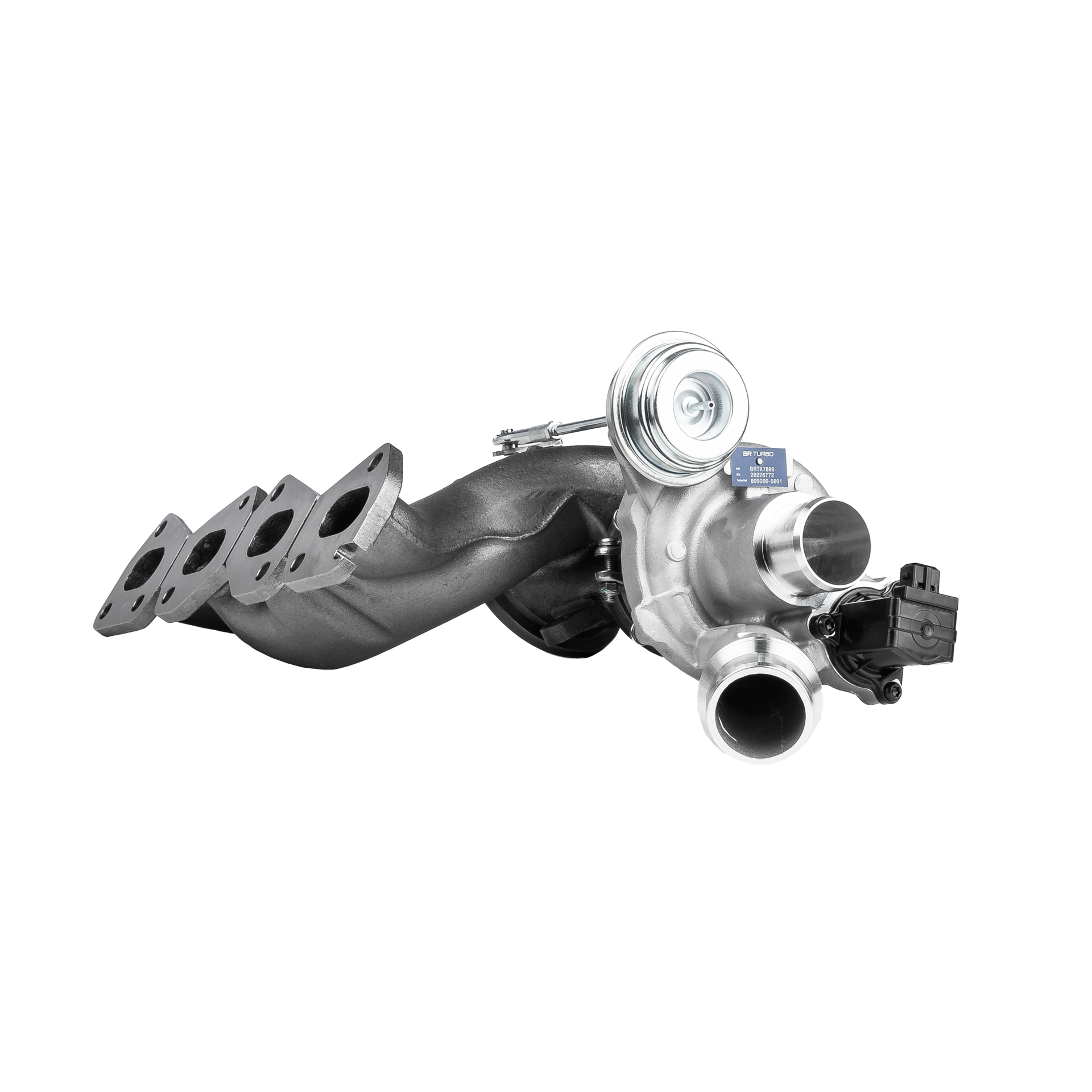 BR Turbo BRTX7890: Turbolader NEW BR TURBO TURBOCHARGER WITH GASKET KIT inkl. Dichtungssatz