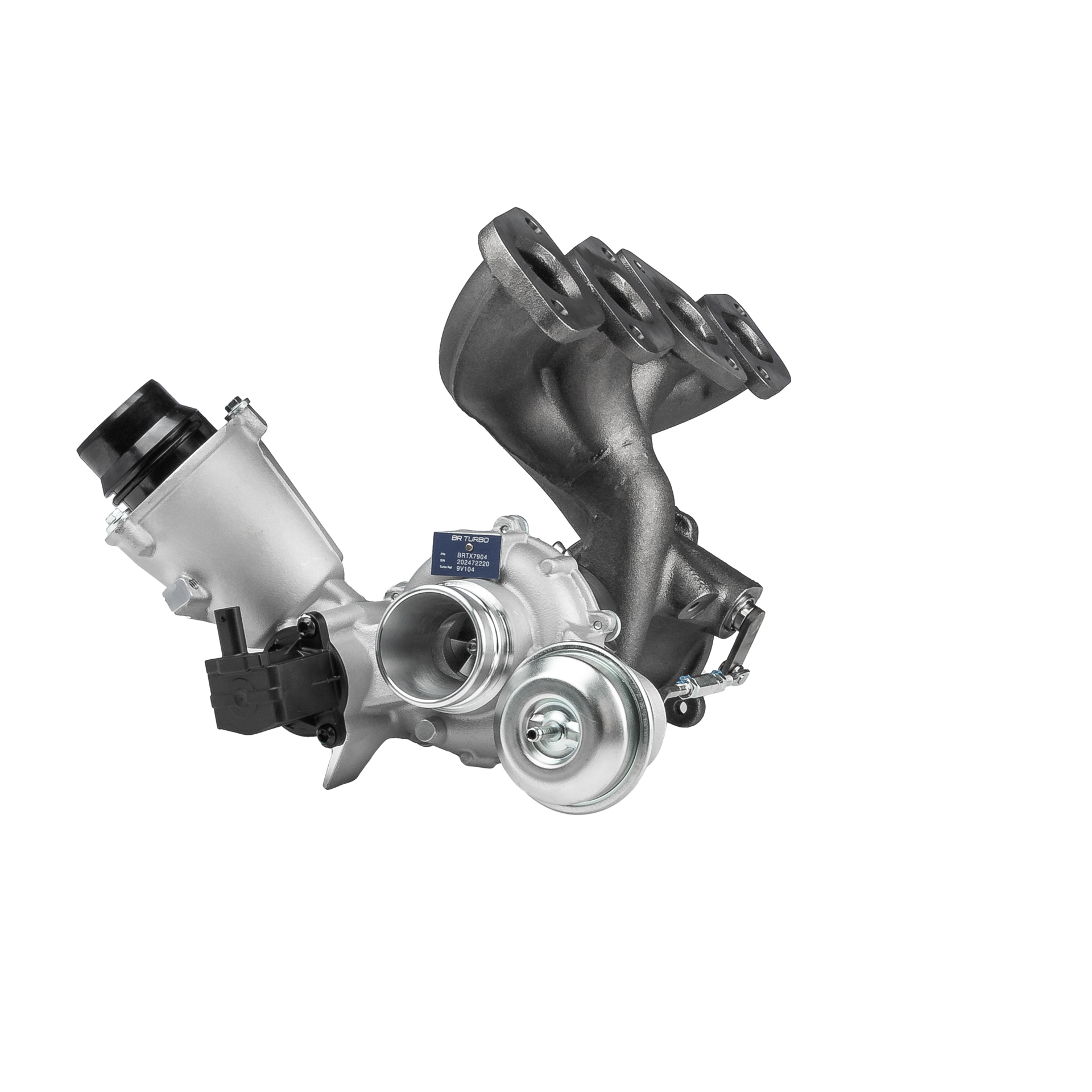 BR Turbo BRTX7904: Turbolader NEW BR TURBO TURBOCHARGER WITH GASKET KIT inkl. Dichtungssatz