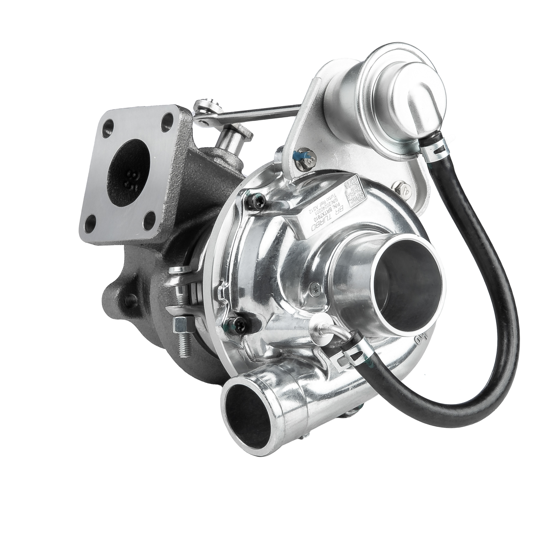 BR Turbo BRTX7910: Turbosprężarka NEW BR TURBO TURBOCHARGER WITH GASKET KIT zawiera komplet uszczelek