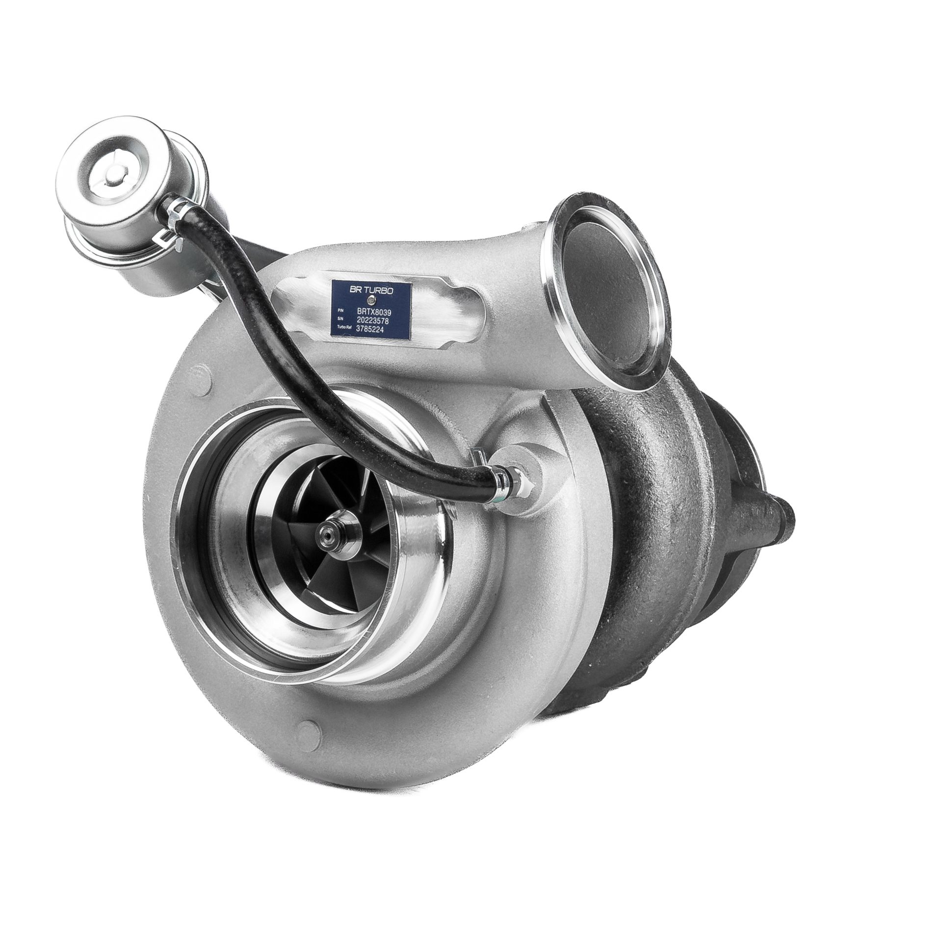 BR Turbo BRTX8039: Turbolader NEW BR TURBO TURBOCHARGER WITH GASKET KIT inkl. Dichtungssatz