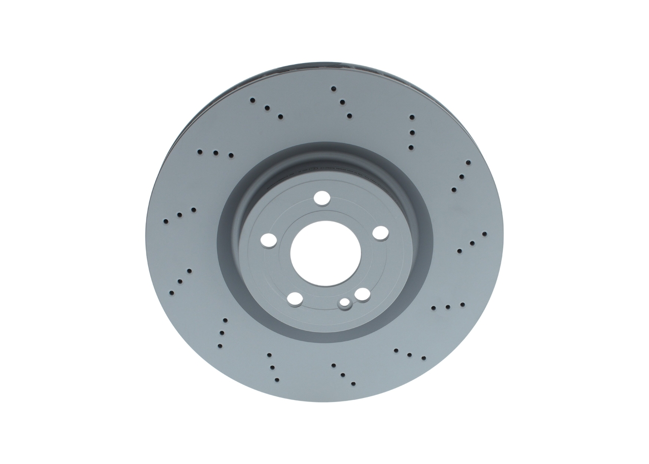 BOSCH 0 986 479 F10: Tarcza hamulcowa Ø: 350[mm], wentylowany, perforowany, Ø: 350[mm], pokryty, ze śrubami