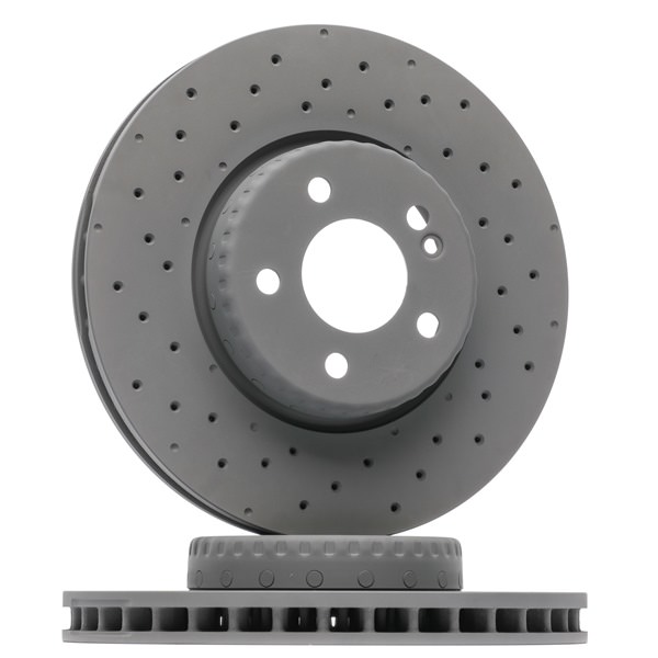 BOSCH 0 986 479 H37: Bremsscheibe Ø: 318mm, gelocht, zweiteilige Bremsscheibe, Belüftet, Ø: 318mm, beschichtet, mit Schrauben