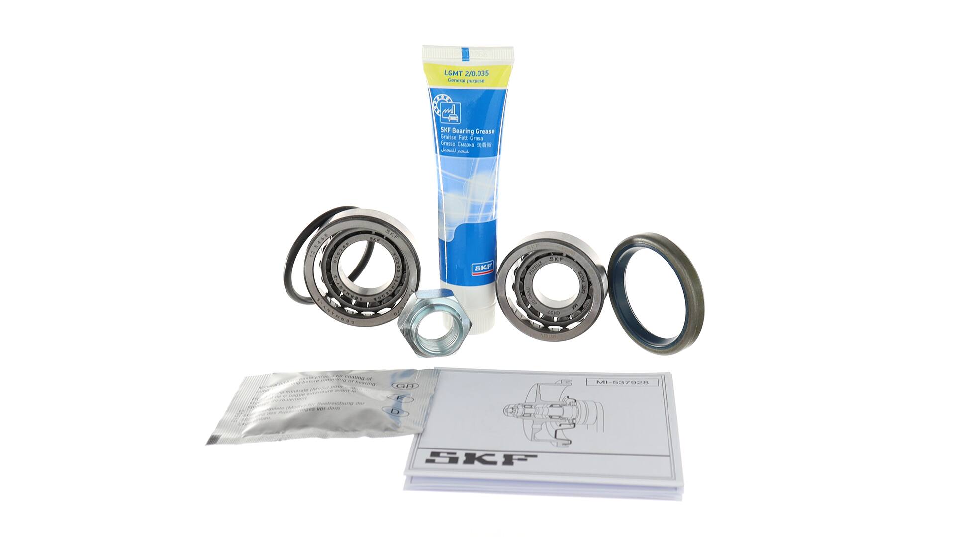 SKF VKBA 9013 CL: Juego de cojinete de rueda Classic con retén para ejes
