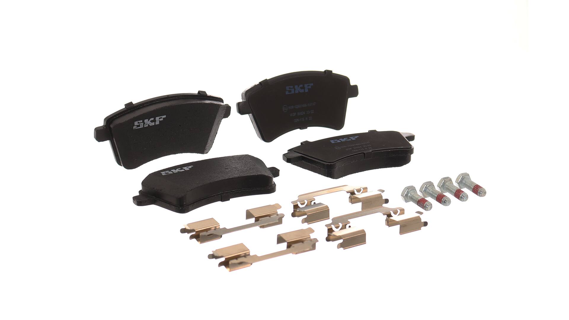 SKF VKBP 80024: Juego de pastillas de freno con accesorios
