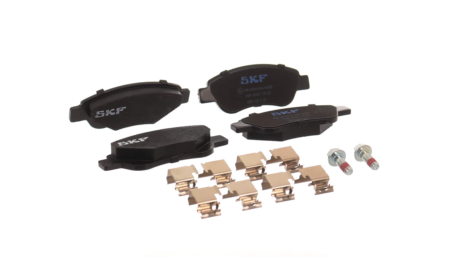 SKF VKBP 80037 Τακάκια φρένων CITROЁN C1 II (PA_, PS_) 69 PS Βενζίνη κόστος