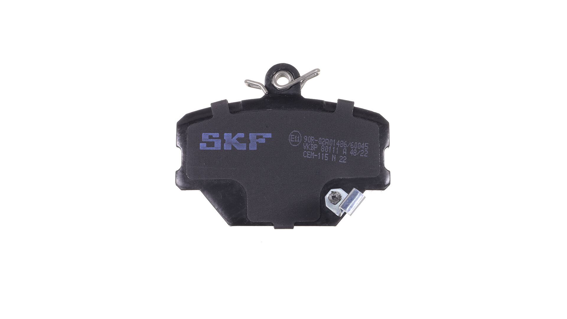 SKF VKBP 80111 A Τακάκια φρένων SMART FORTWO Κουπέ (450) 61 PS Βενζίνη κόστος