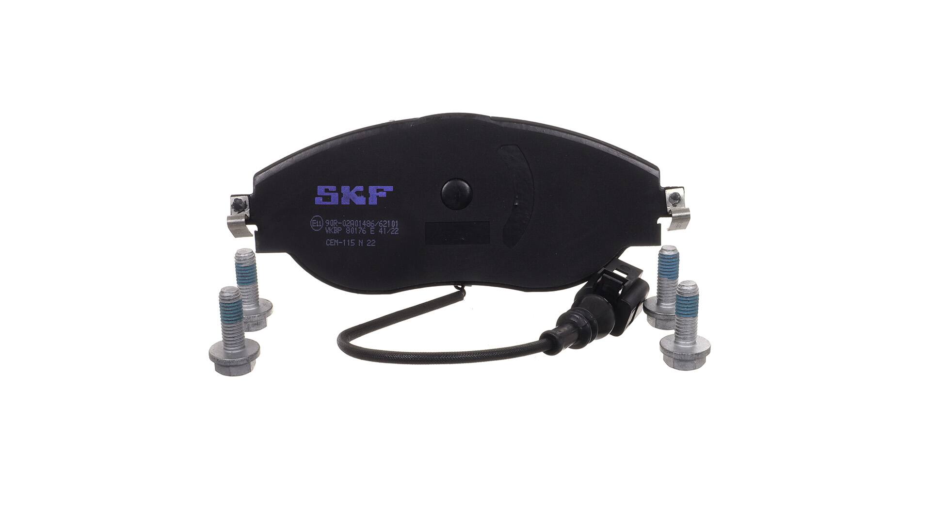 SKF VKBP 80176 E: Piduriklotsid koos lisadega