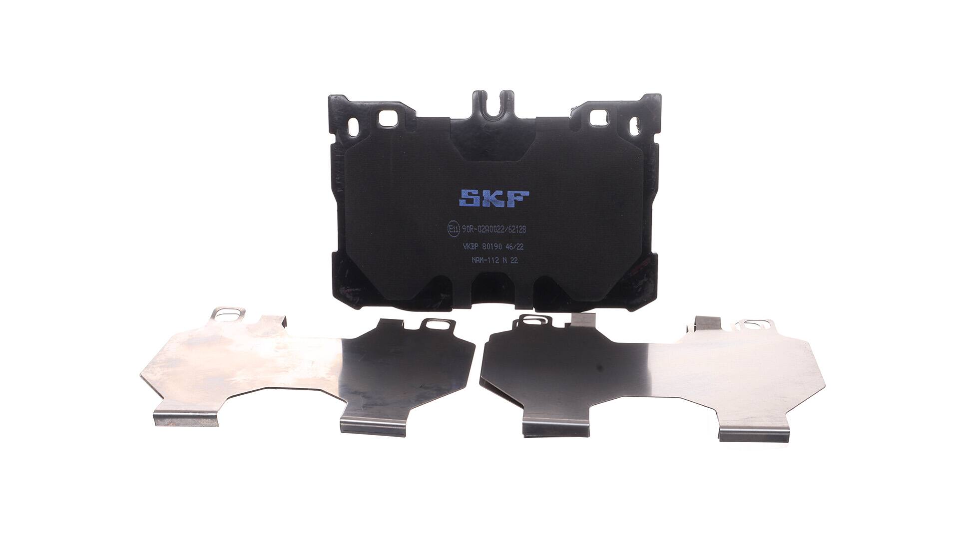 SKF VKBP 80190 Τακάκια φρένων MERCEDES-BENZ E-class Sedan (W213) 367 PS βενζινοκίνητο/ηλεκτροκίνητο κόστος