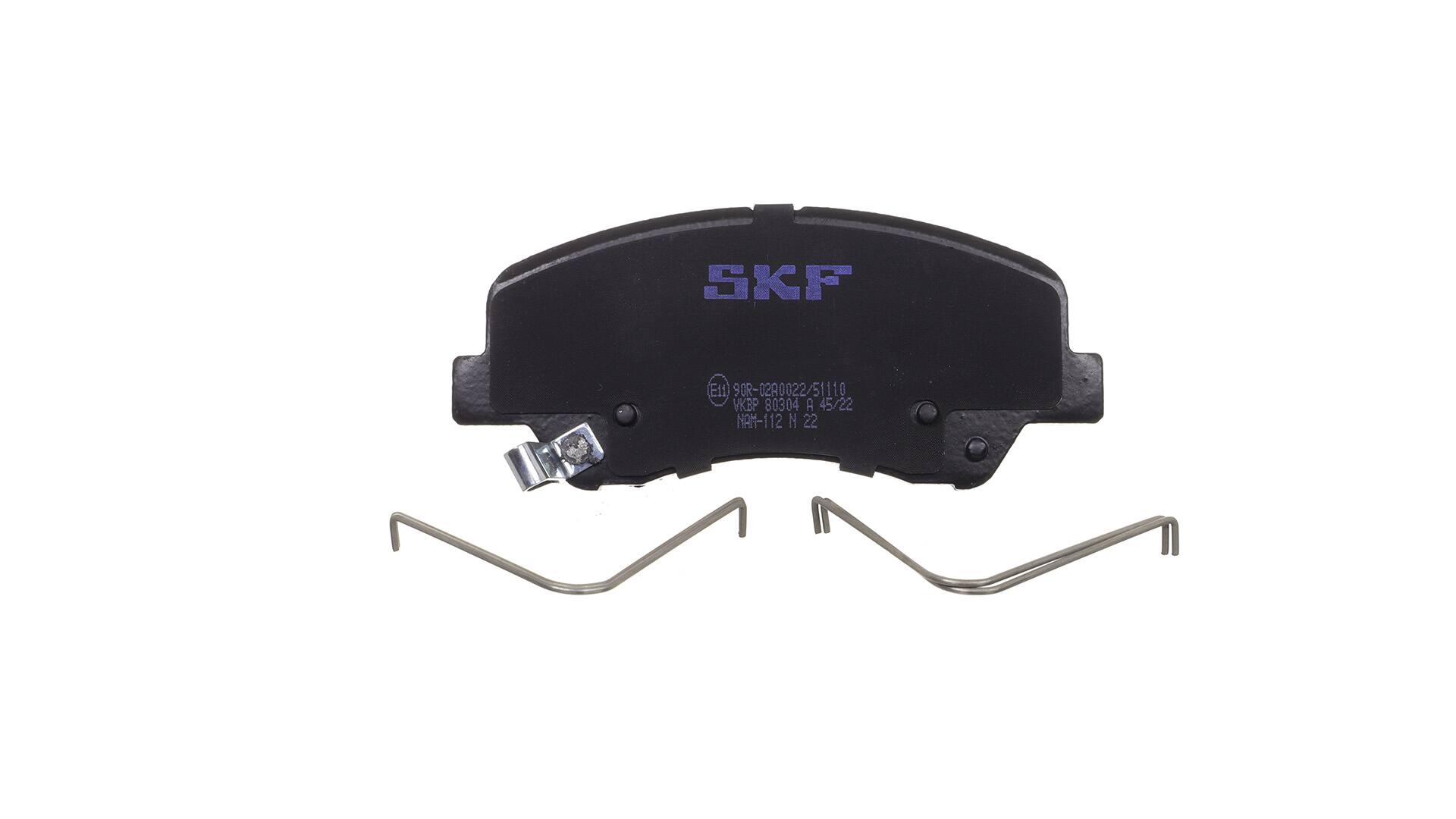 SKF VKBP 80304 A: Piduriklotsid kriuksumisvastase pleki avadega