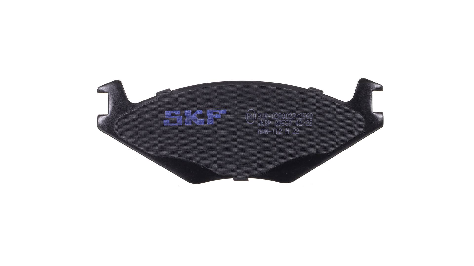 SKF VKBP 80539 Τακάκια φρένων VW Jetta 2 (19E, 1G2, 165) 107 PS Βενζίνη κόστος