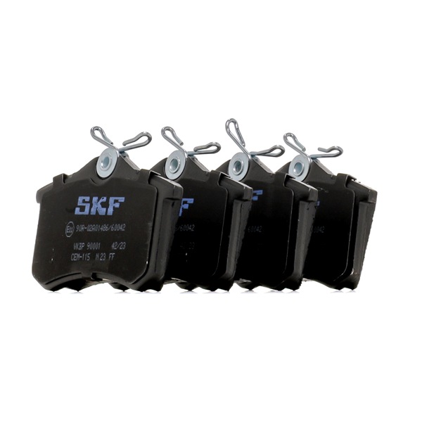 SKF VKBP 90001: Juego de pastillas de freno con accesorios