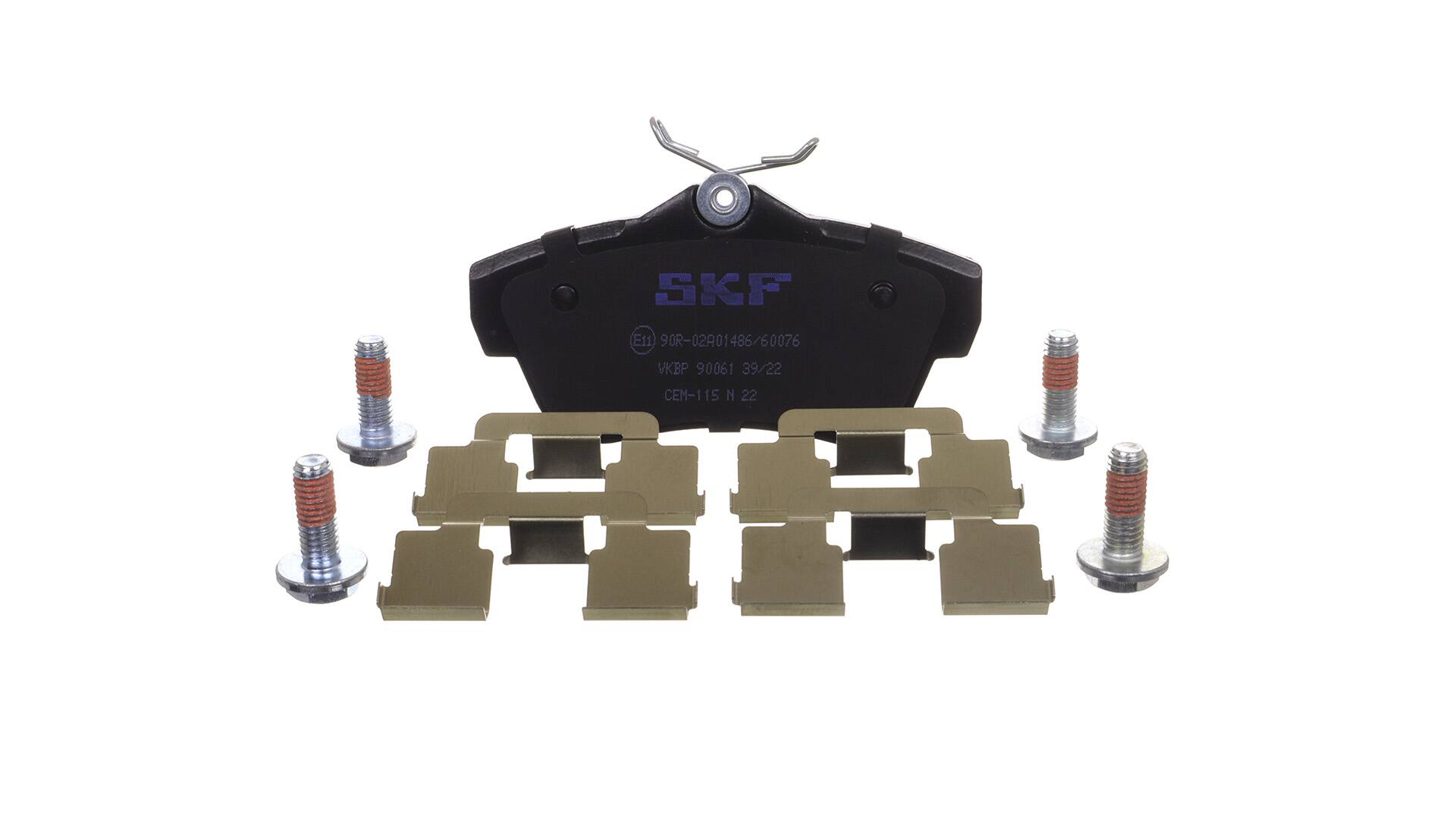 SKF VKBP 90061: Piduriklotsid koos lisadega