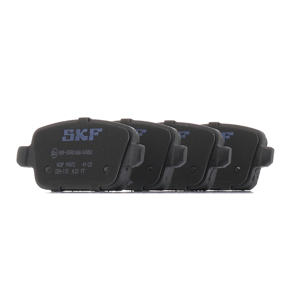 SKF VKBP 90072 Sada brzdových destiček, kotoučová brzda VOLVO S80 II (124) 316 HP Benzín cena