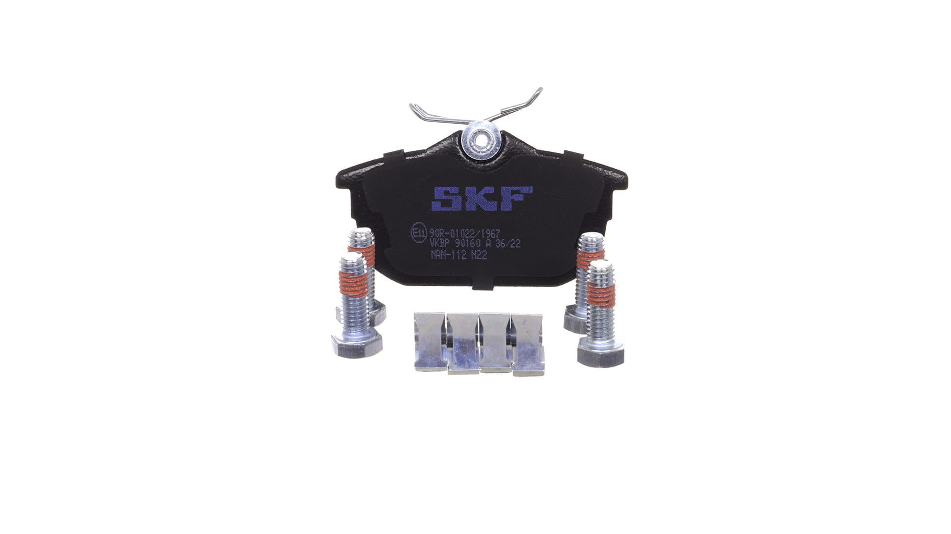 SKF VKBP 90160 A Bremseklodser MITSUBISHI COLT 6 (Z3A, Z2A) 75 HK Benzin/Autogas (LPG) hvad koster