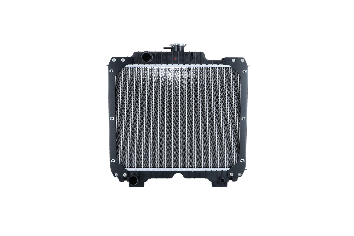 NRF 530028: Chłodnica, układ chłodzenia silnika EASY FIT Aluminium, z pokrywą