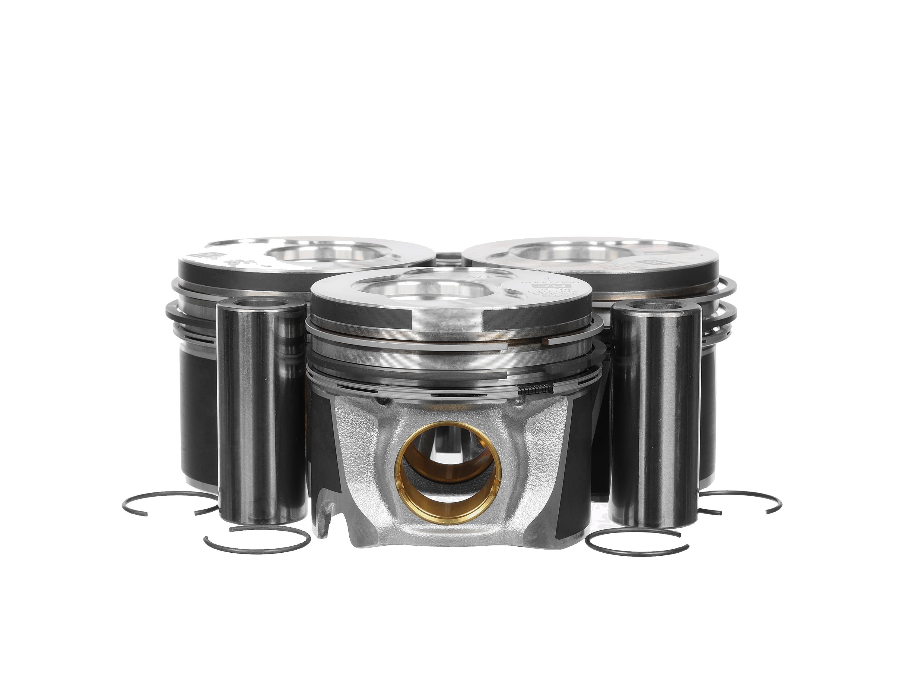 ET ENGINETEAM PM013800: Tłok boxET – service kit dla cylindra 1, dla cylindra 2, dla cylindra 3, z pierścieniami tłokowymi