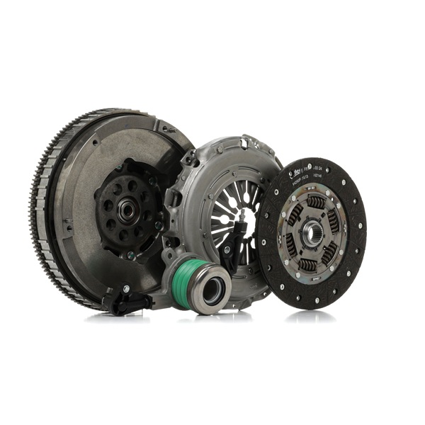 VALEO 837529: Kupplungssatz FULLPACK DMF (CSC) mit Zweimassenschwungrad, mit Zentralausrücker, mit Schraubensatz, mit Sicherungsschraubensatz, ohne Sensor