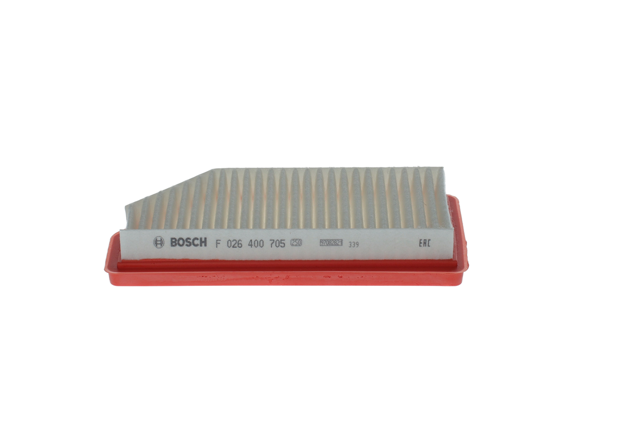 BOSCH F 026 400 705 Luftfilter MITSUBISHI Colt VII (VB) 143 HK Benzin/elektro hvad koster