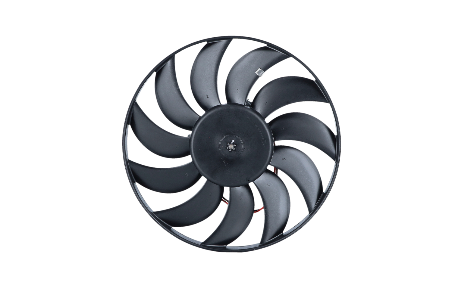 NRF 470082: Ventilator, radiator 340mm, fara rama aerisire radiator