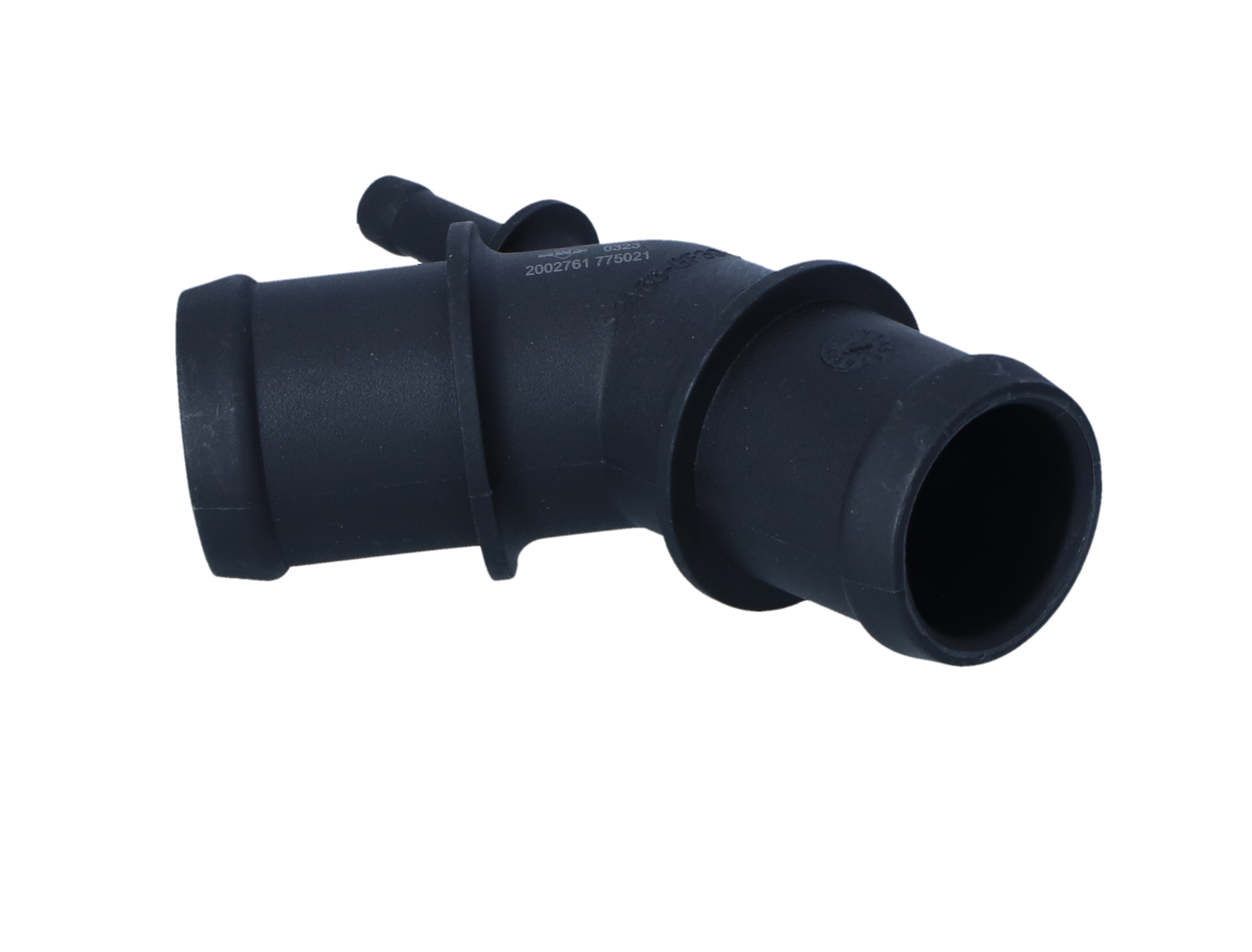 NRF 775021: Flansa lichid racire in spatele radiatorului, deasupra