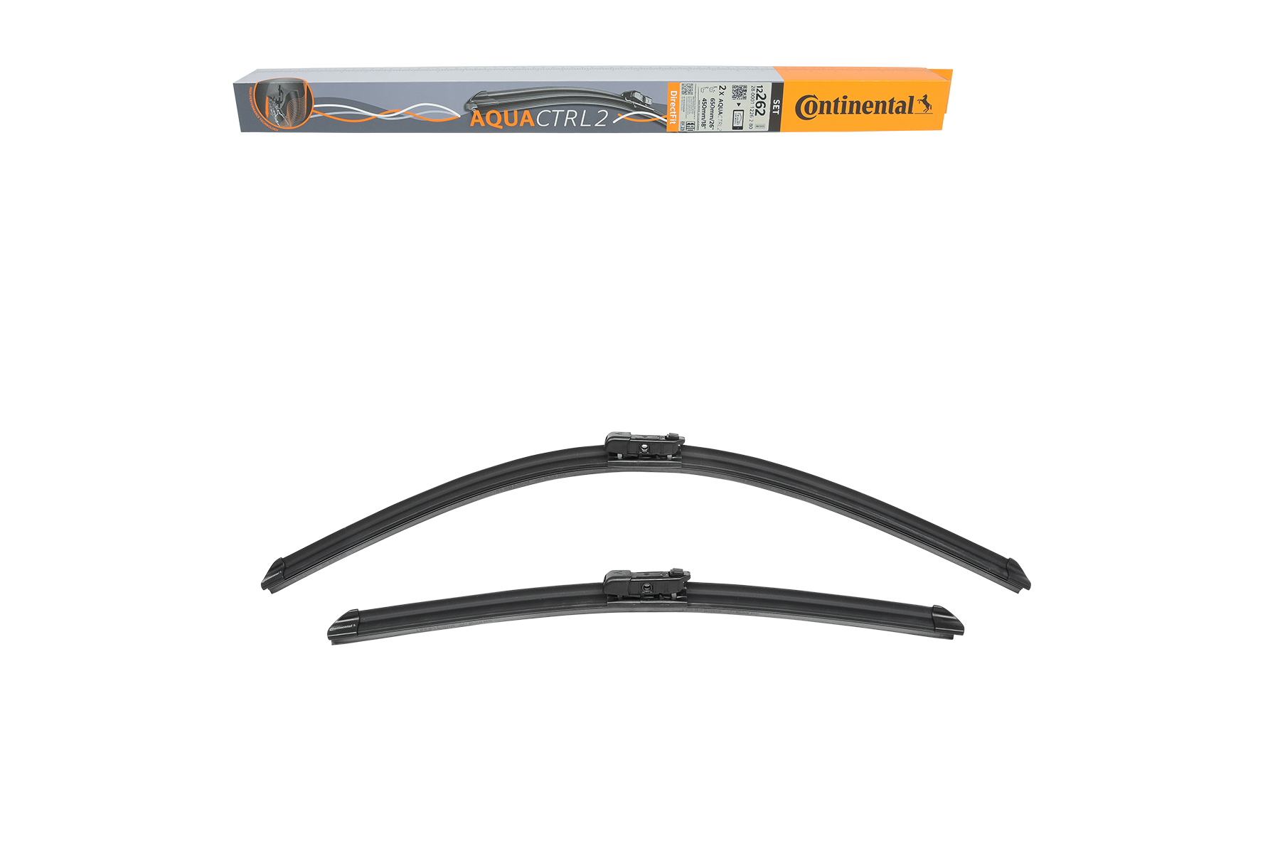 Continental 2800011226280: Scheibenwischer AQUACTRL 2 SET vorne, 650mm AQUACTRL2