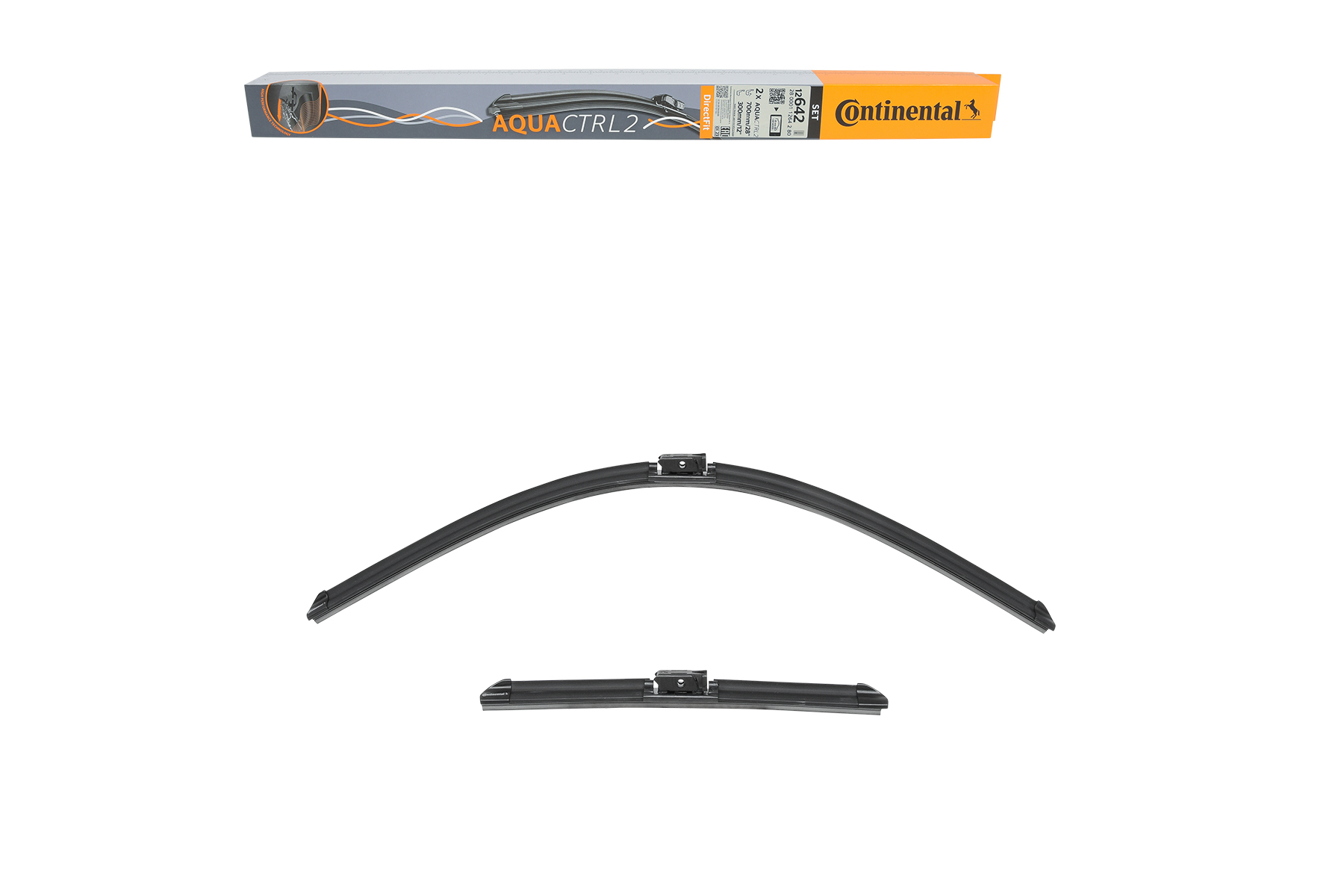 Continental 2800011264280: Pióro wycieraczki AQUACTRL 2 SET z przodu, 700[mm] AQUACTRL2